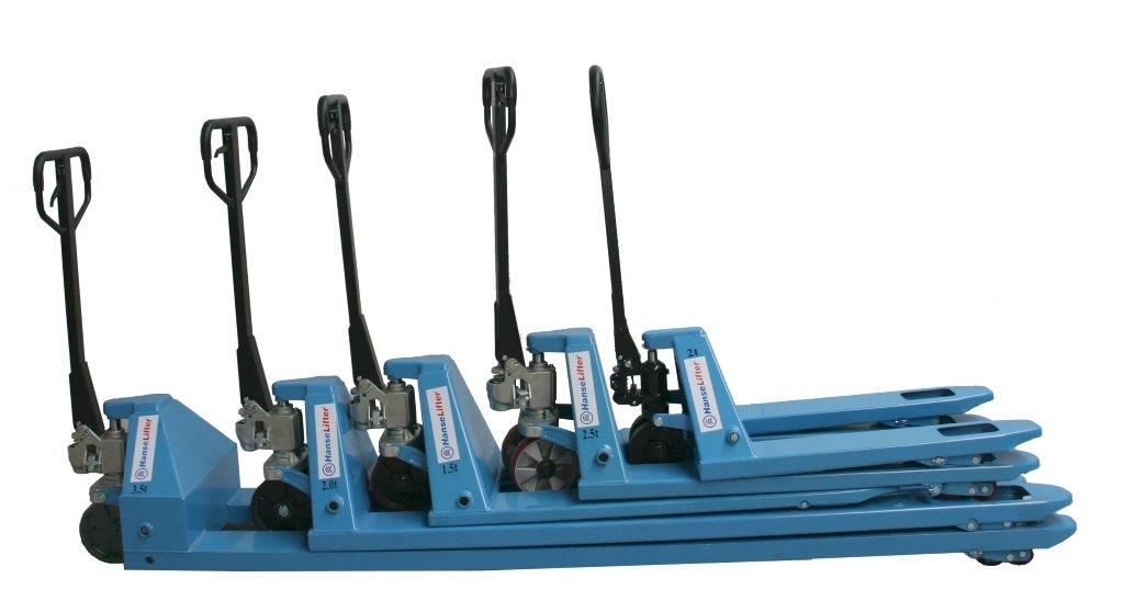 Hubwagen Typ BF in Sonderlängen und Sonderbreiten