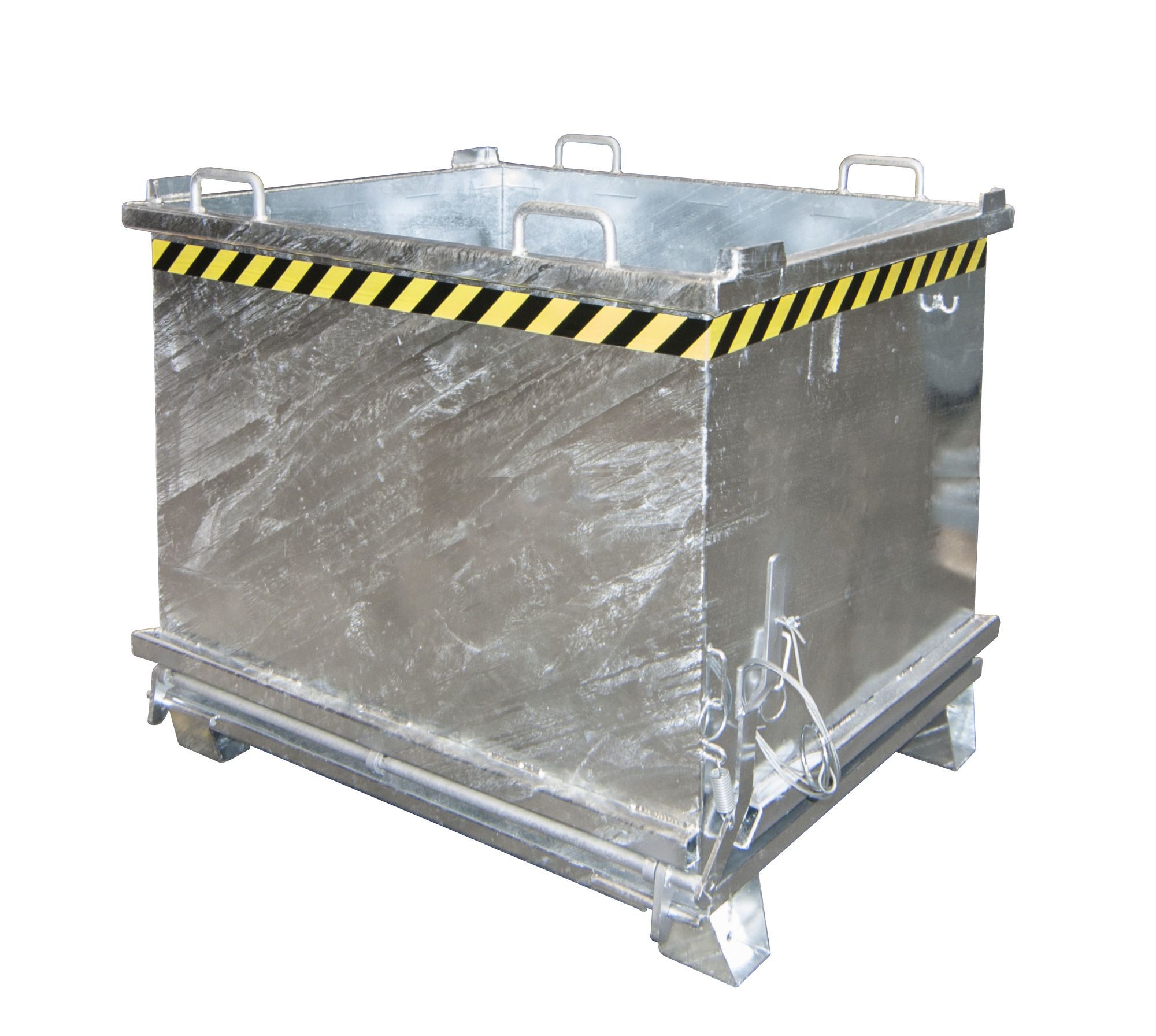 BAUER Südlohn Klappbodenbehälter Typ SB 1500-verzinkt