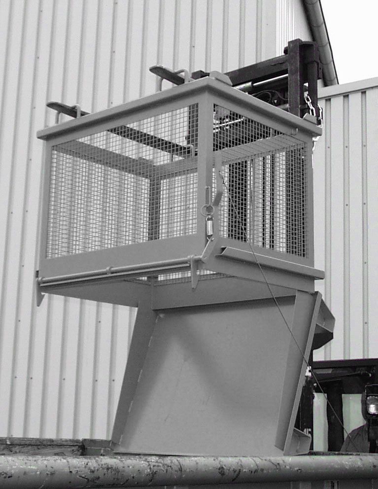 Gitterbehälter Typ SB-G 1000-RAL 7005