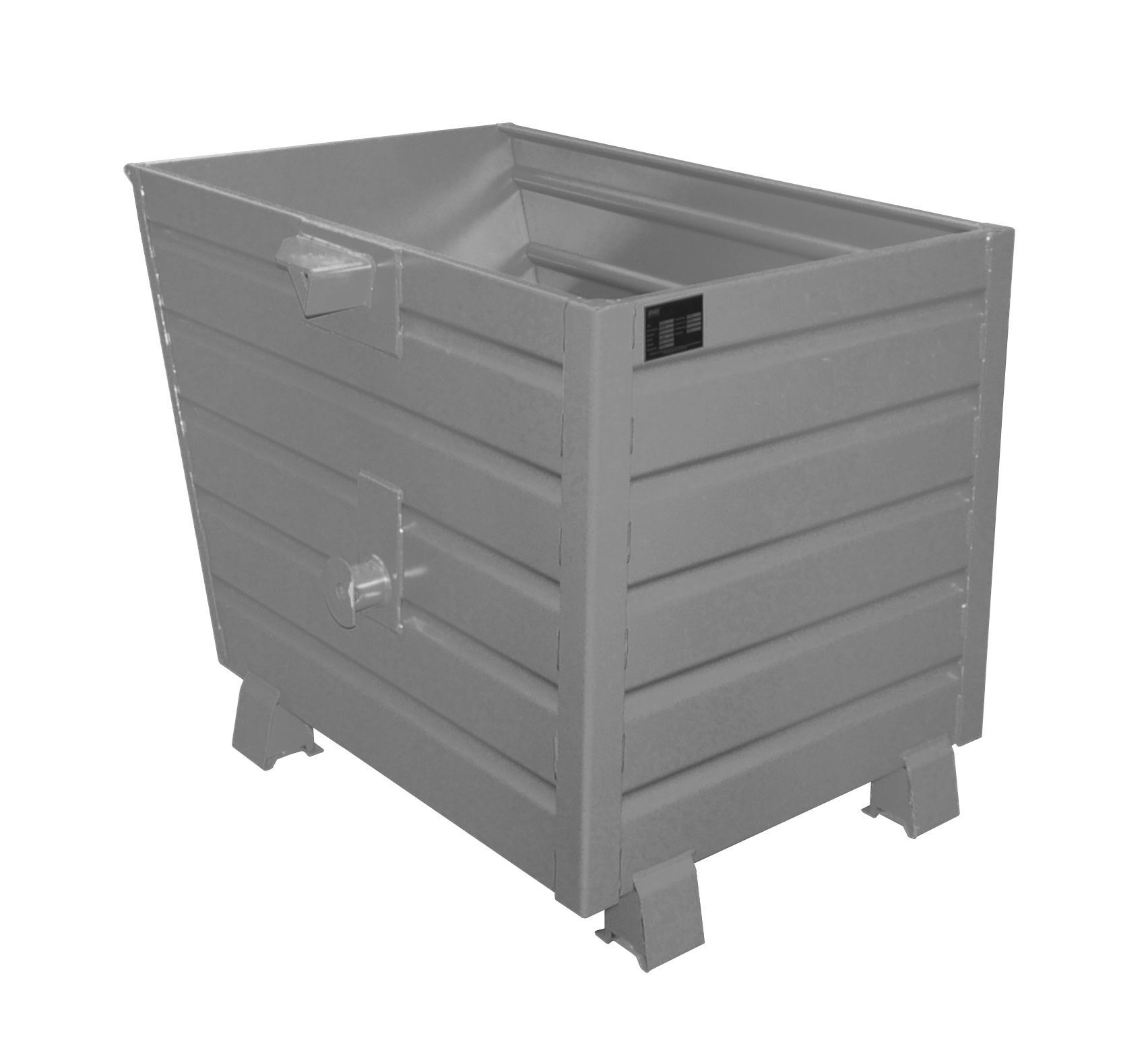 BAUER Südlohn Stapelkipper Typ BSK 70-RAL 7005