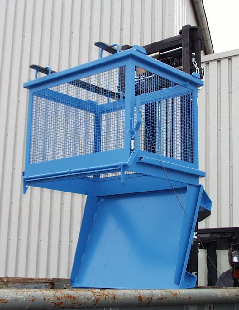 Gitterbehälter Typ SB-G 1000-RAL 5012