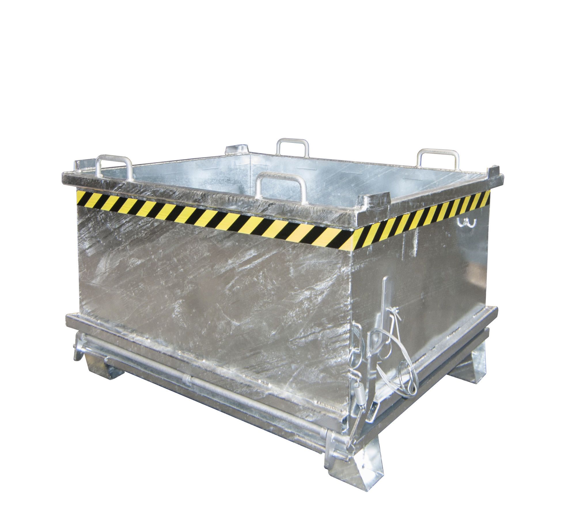 BAUER Südlohn Klappbodenbehälter Typ SB 500-verzinkt