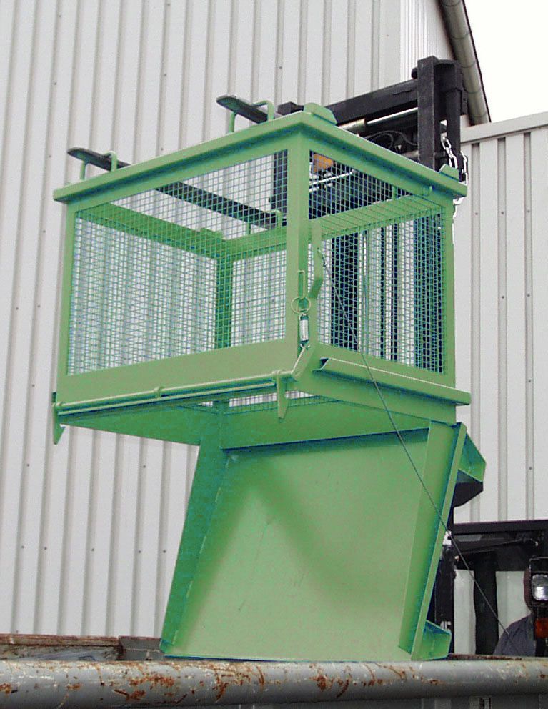 Gitterbehälter Typ SB-G 1000-RAL 6011