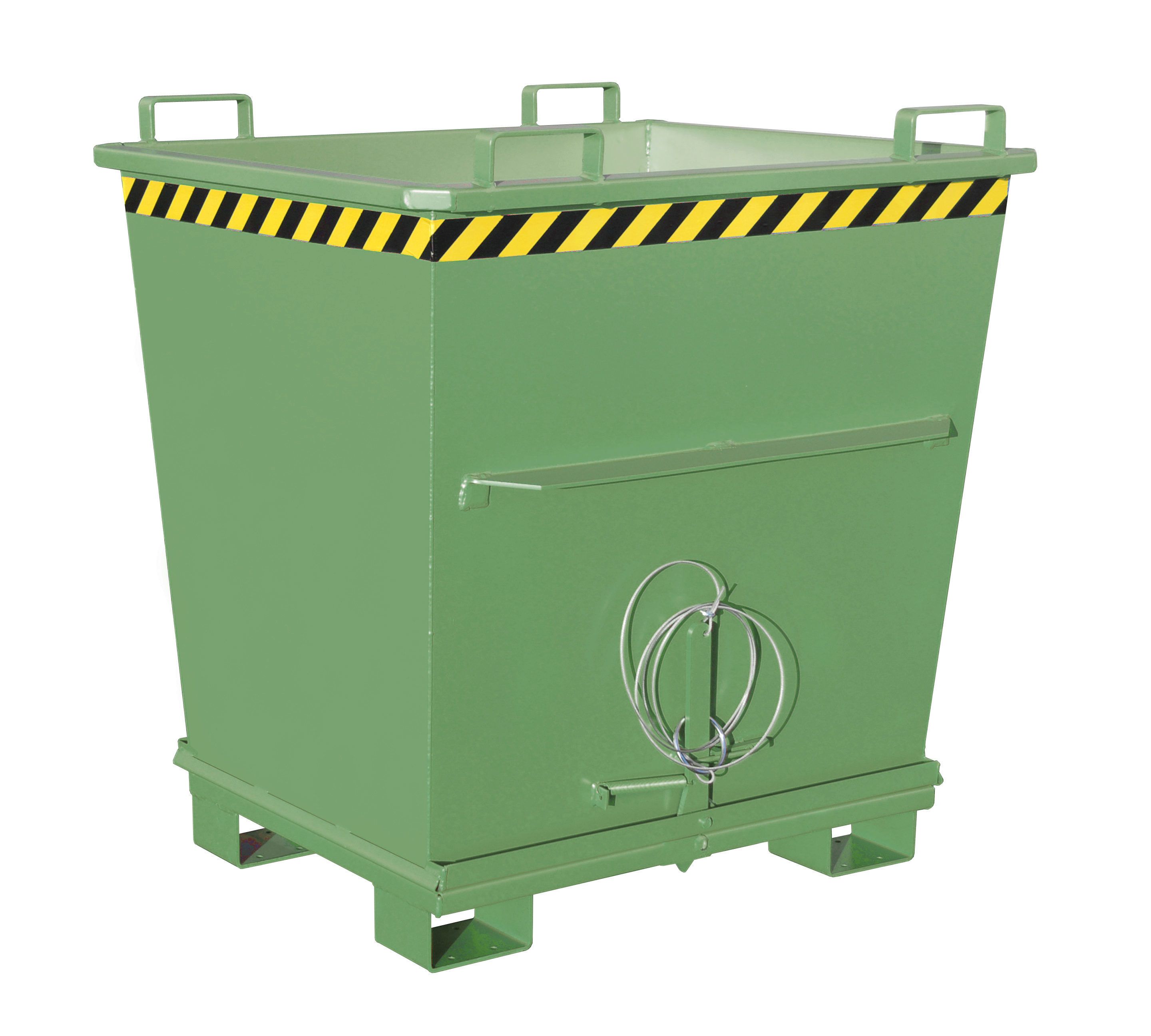 BAUER Südlohn Klappbodenbehälter Typ BKB 1000-RAL 6011