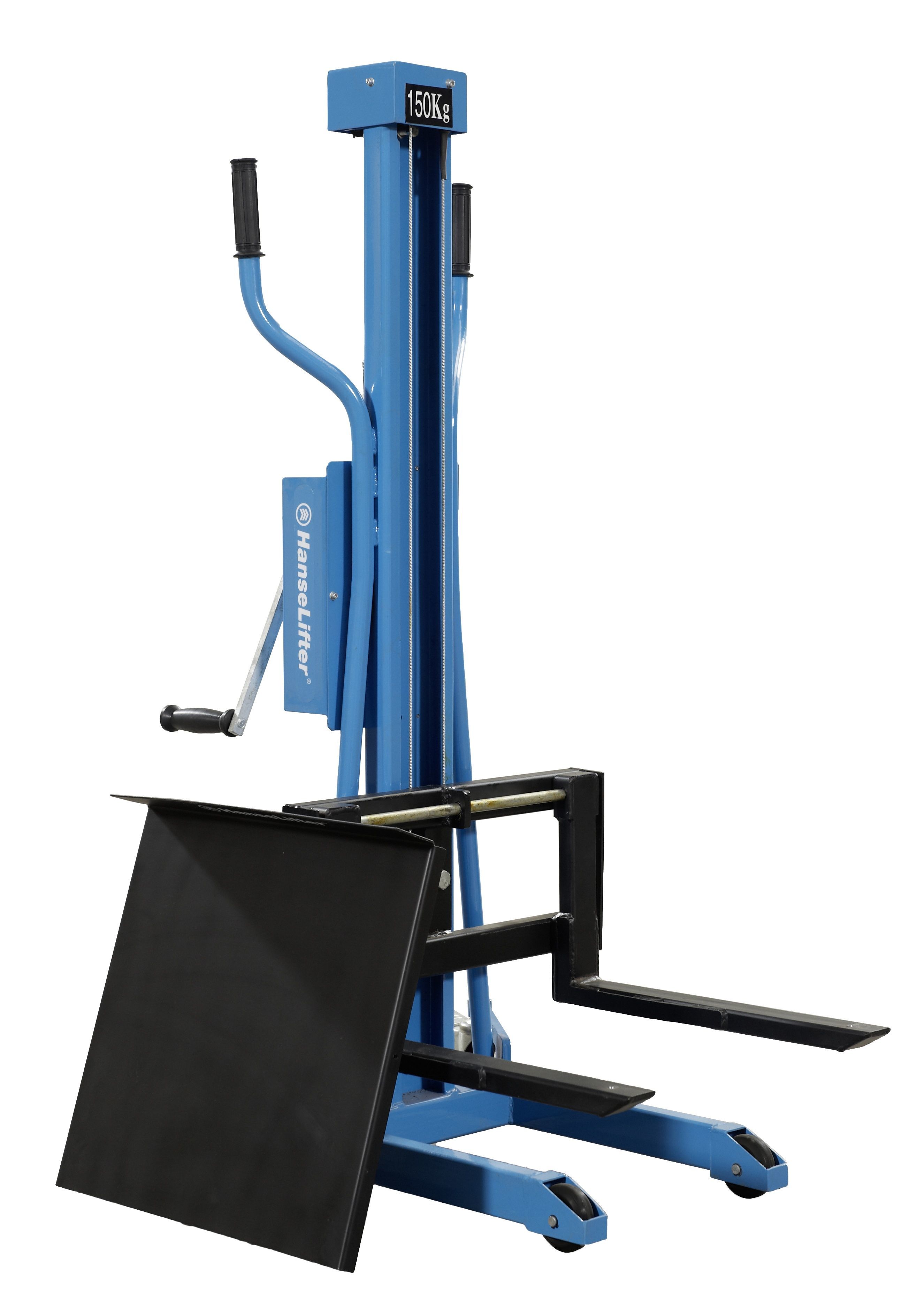 Manueller Hochhubwagen mit Handwinde Typ HWHH