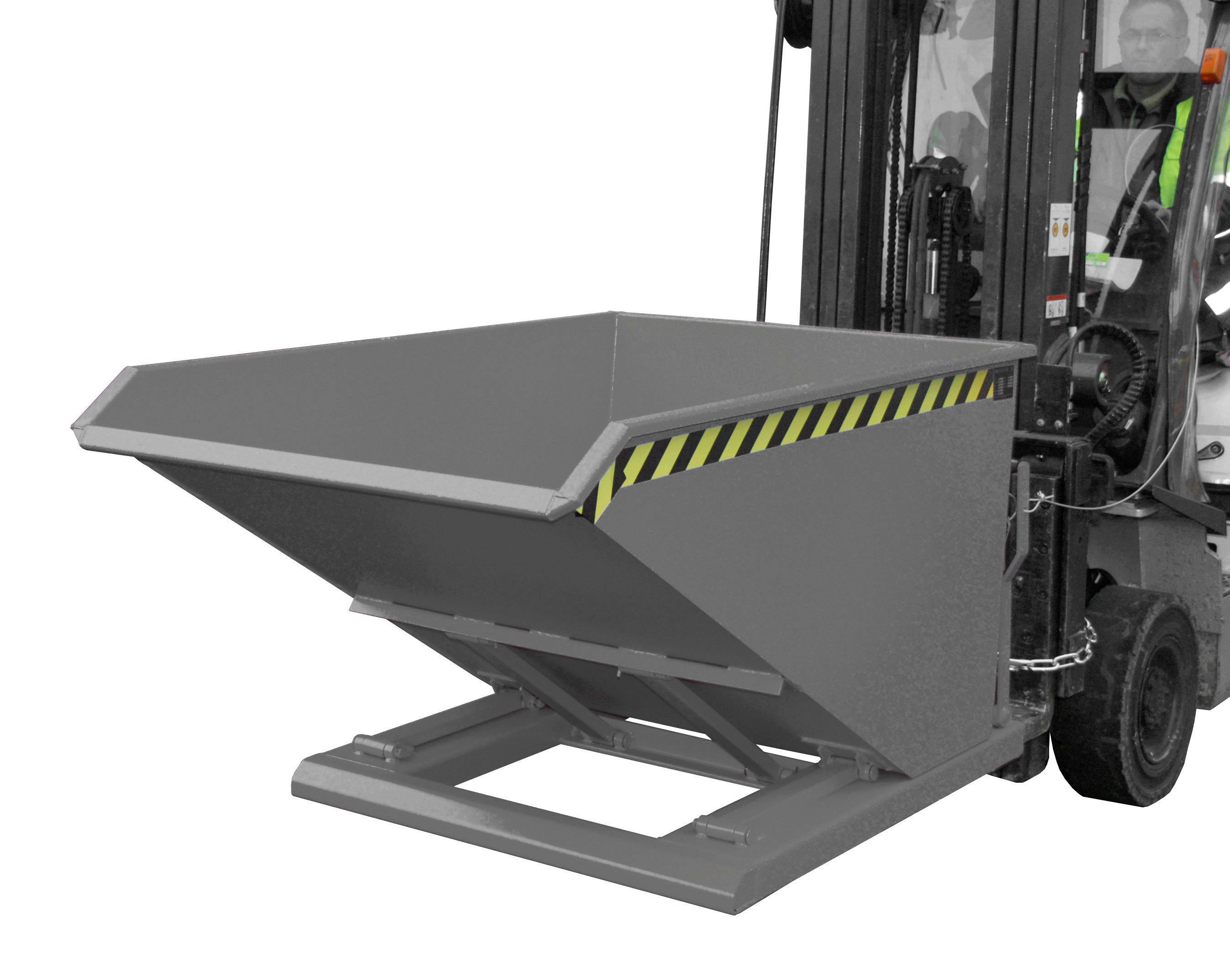 Kippbehälter Typ NK 100 RAL 7005