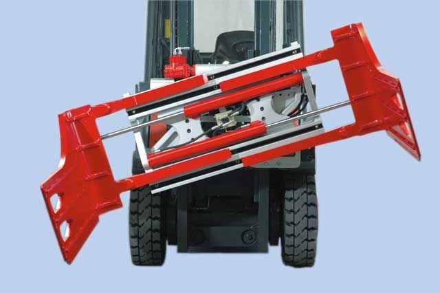 Durwen drehbare Ballenklammer 360° Typ DPBK, FEM 3, Tragkraft bis 3500 kg