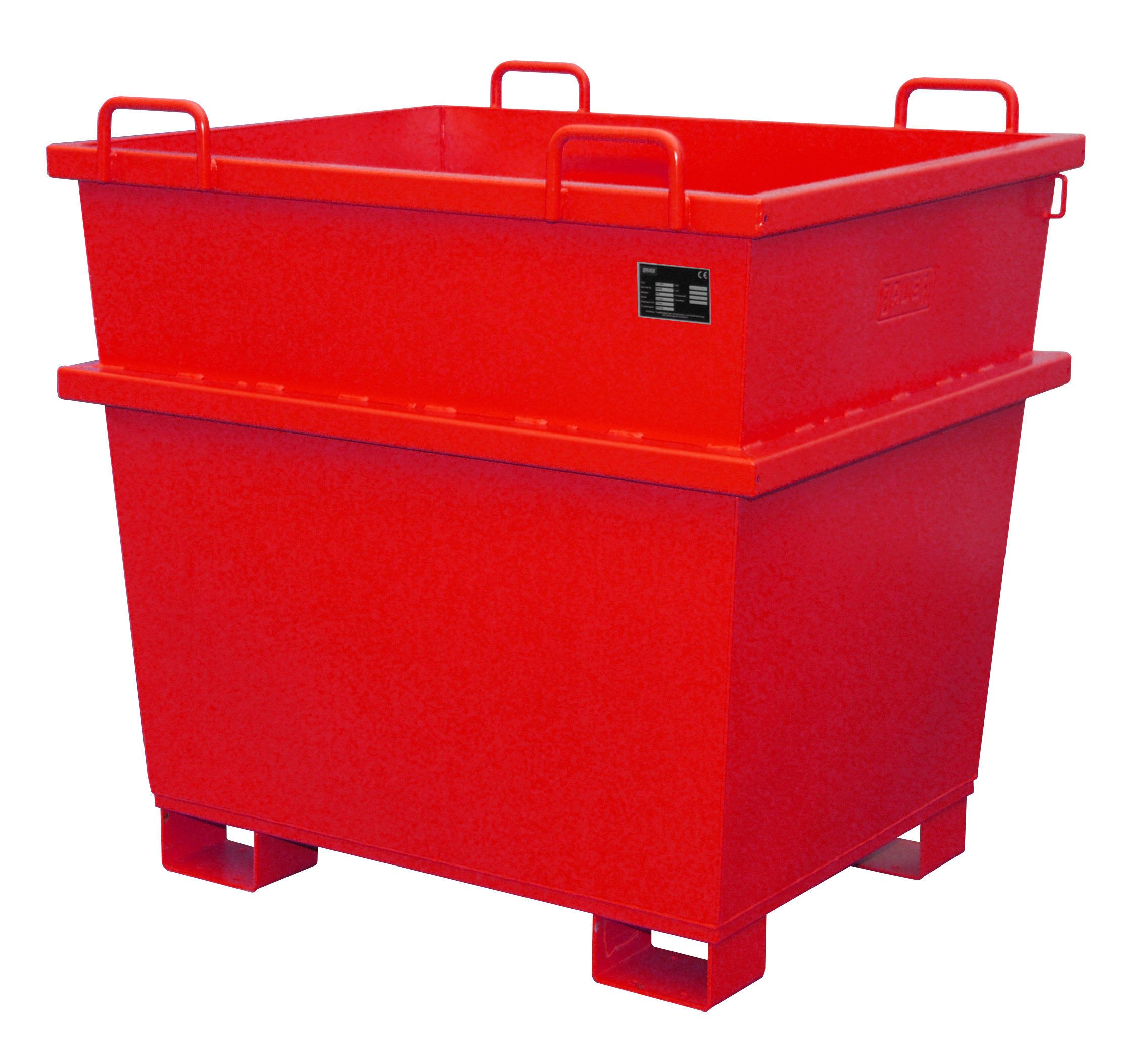 BAUER Südlohn Universal-Container Typ UC 1000-RAL 3000