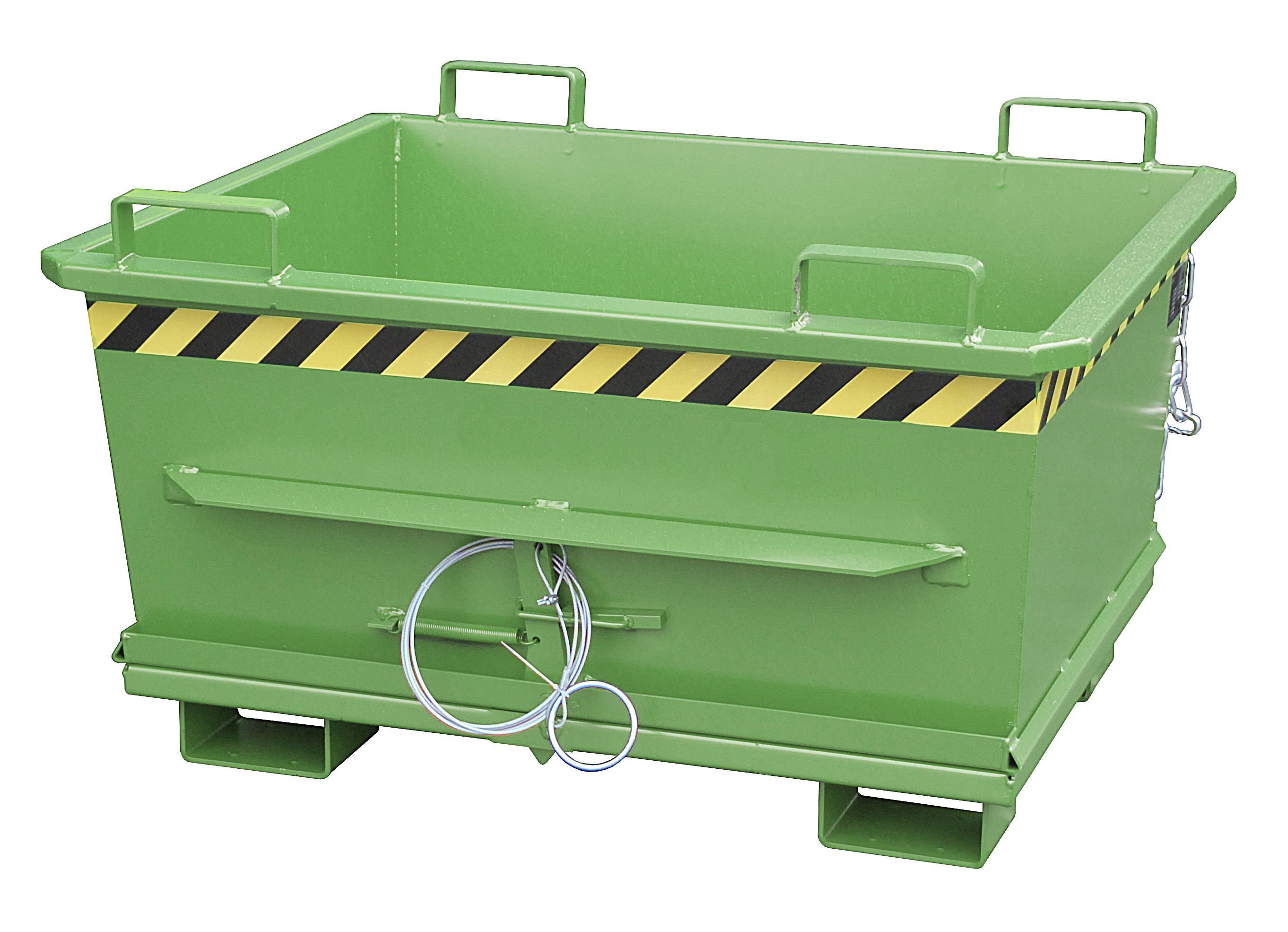 BAUER Südlohn Klappbodenbehälter Typ BKB 500-RAL 6011