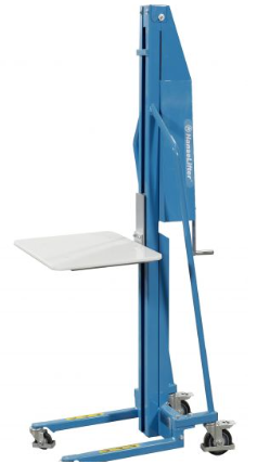 Manueller Hochhubwagen mit Handwinde Minilift Typ MES200-15