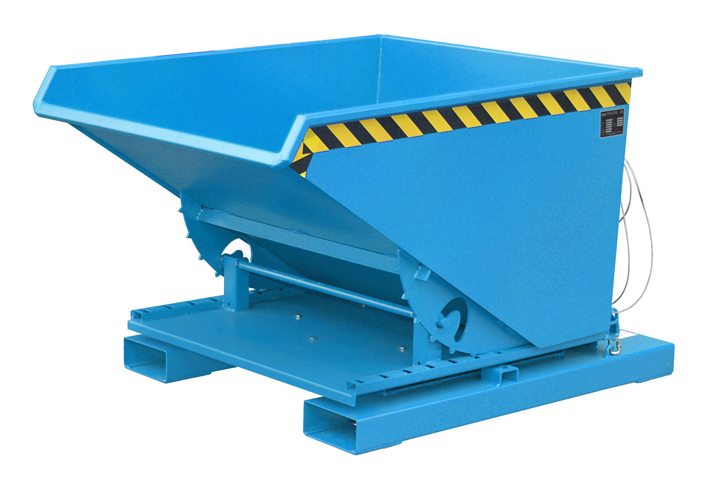 BAUER Südlohn Kippbehälter Typ 3S 600-RAL 5012