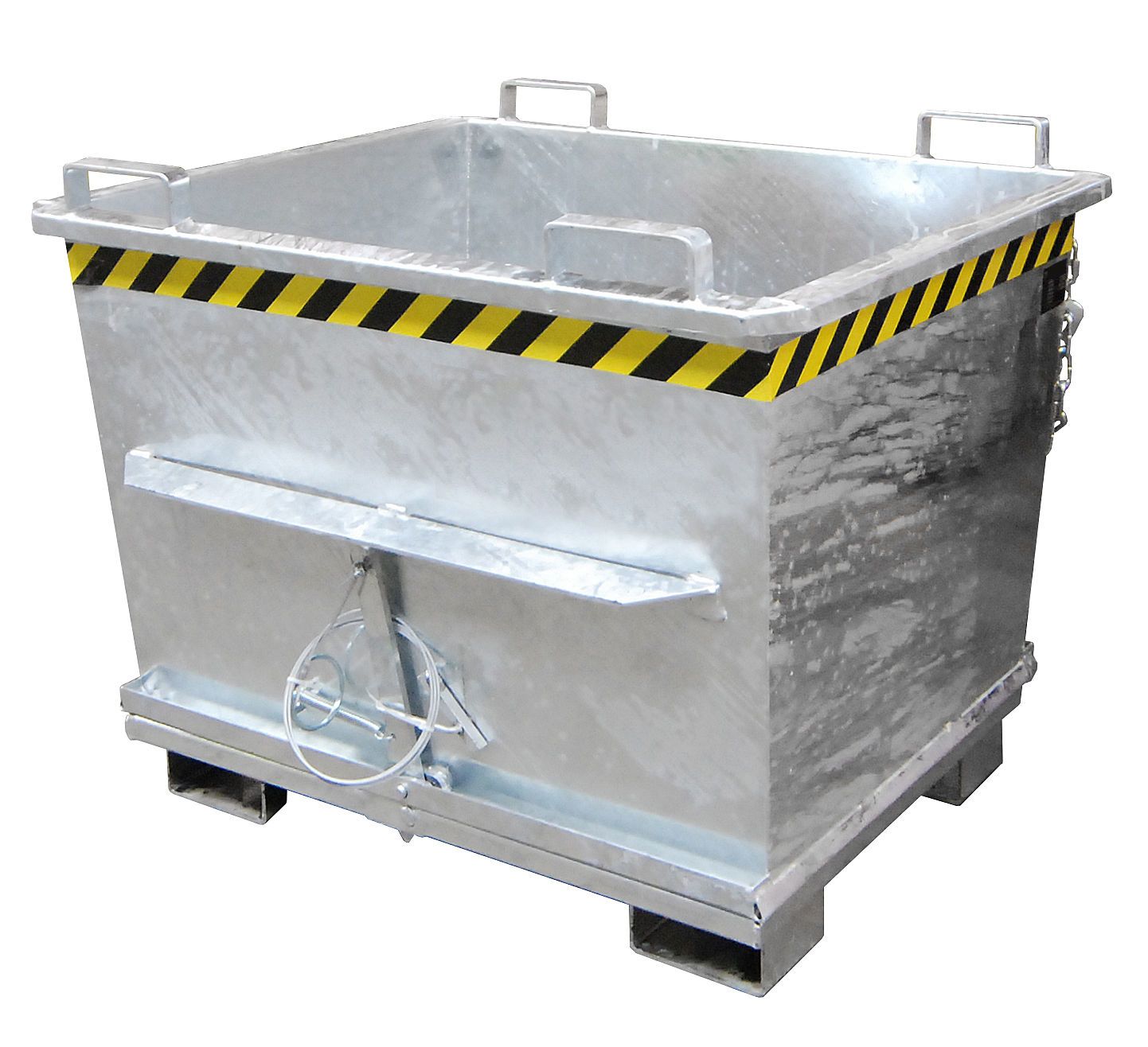 BAUER Südlohn Klappbodenbehälter Typ BKB 700-verzinkt