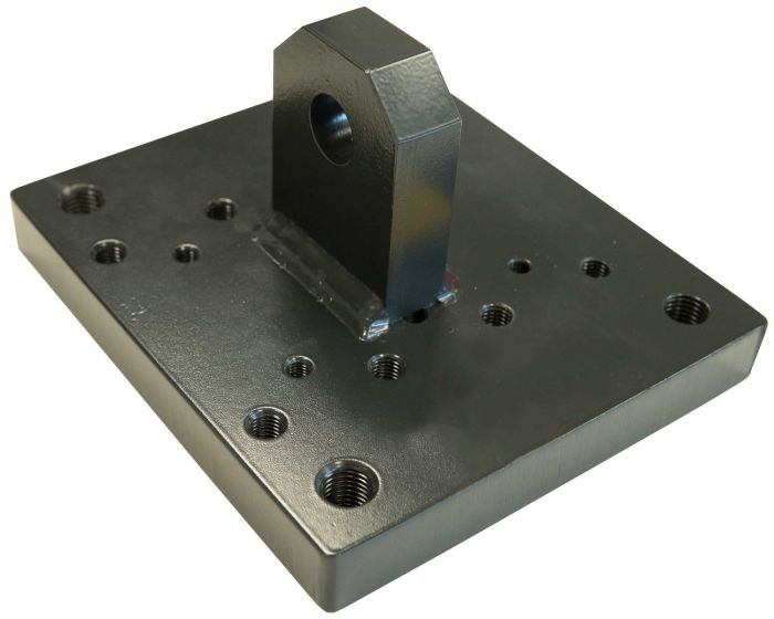 Adapterplatte für Gabelstapler 