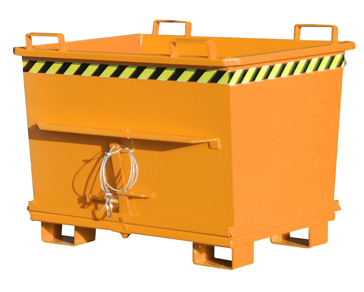 BAUER Südlohn Klappbodenbehälter Typ BKB 700-RAL 2000