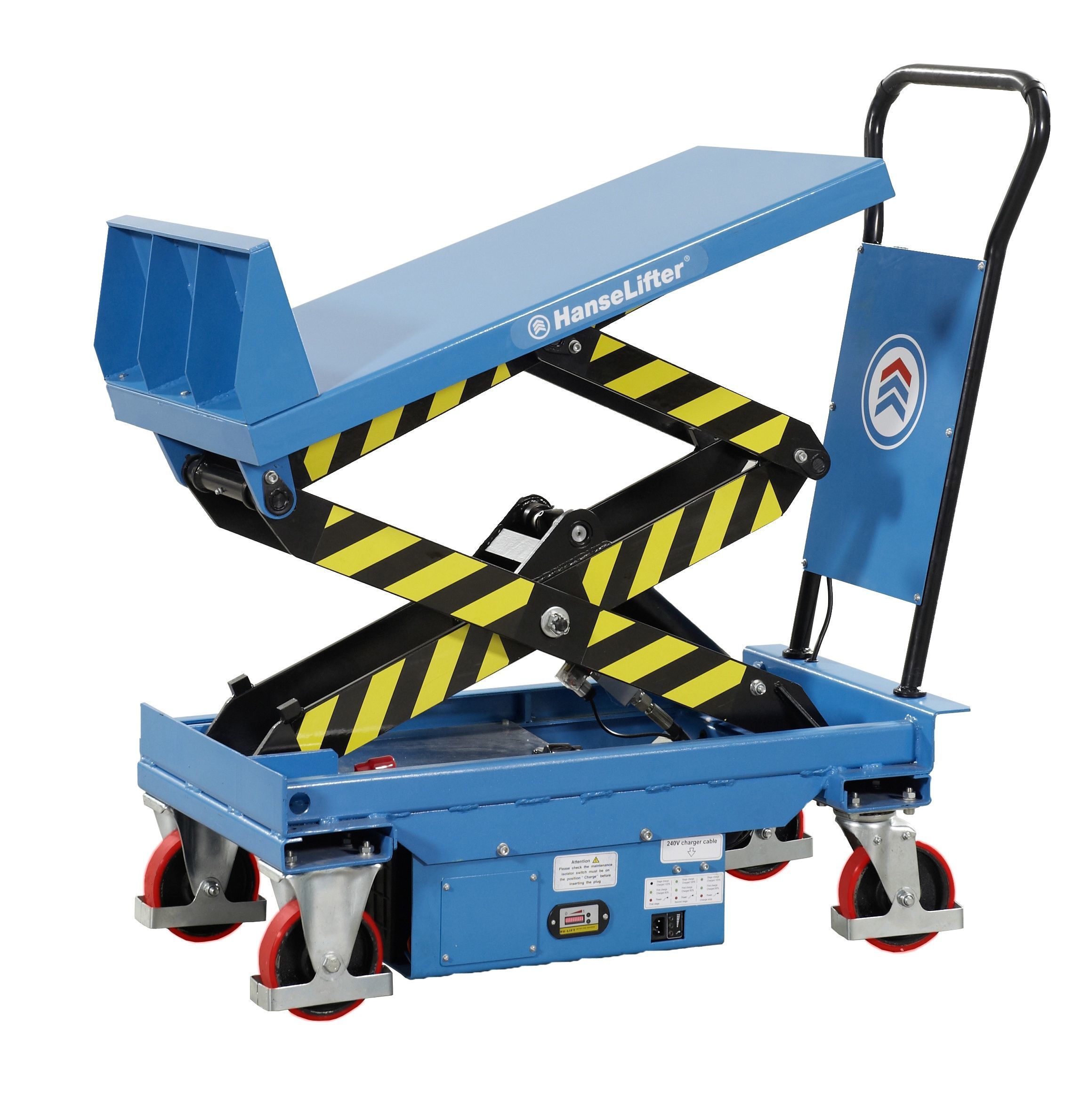 Elektrischer Neigehubtischwagen mit Doppelscheren Typ E-NHT