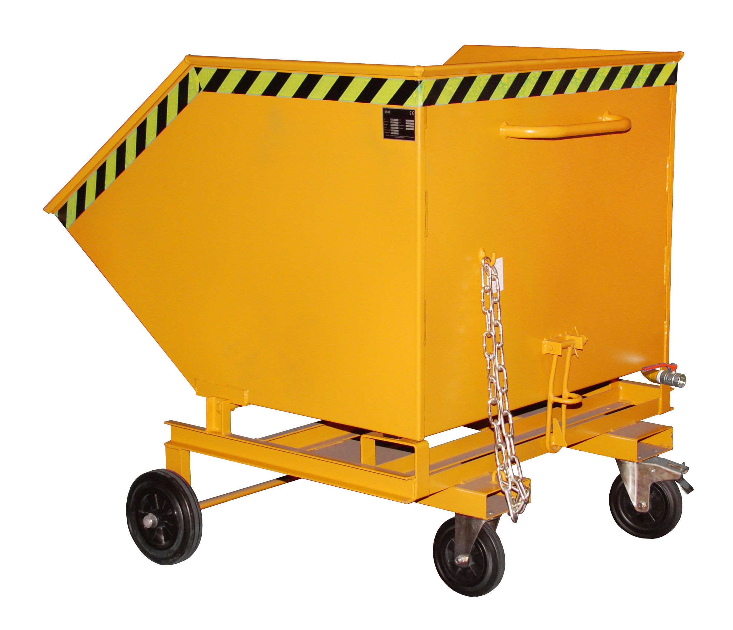 Späne-Kastenwagen Typ SKW-ET 1000-RAL 2000