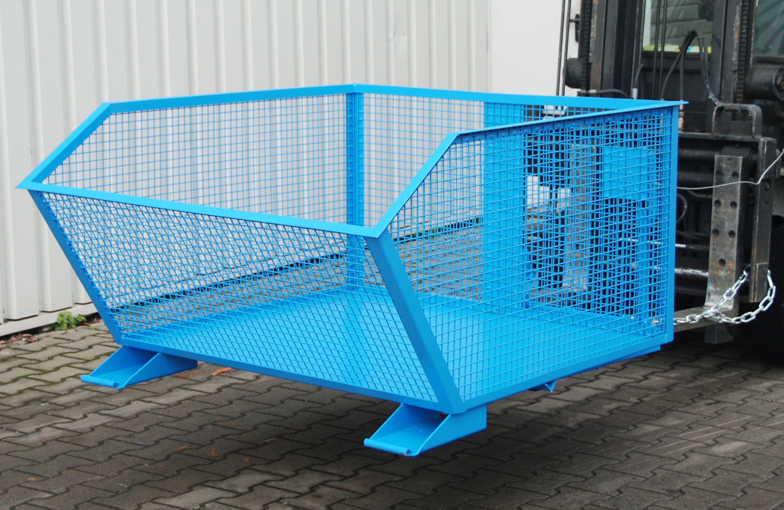 Gitterbehälter Typ GU-G 1000-RAL 5012