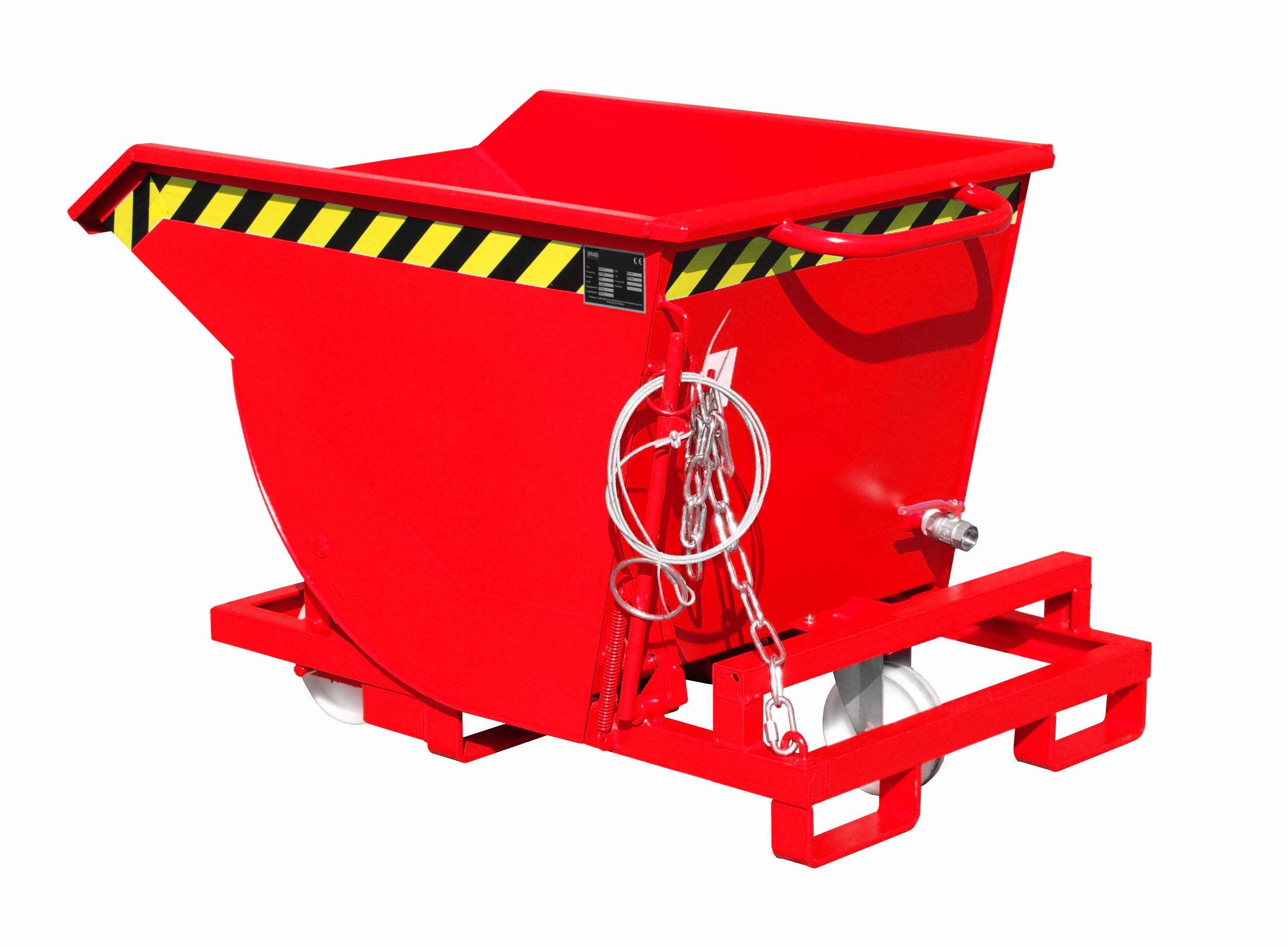 Bauer Südlohn Spänebehälter Typ SKM 30 RAL 3000