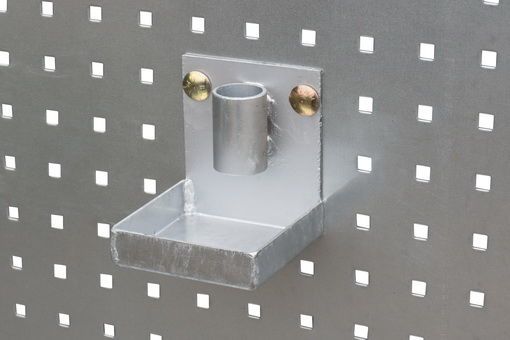 Tropfwanne für Typ LPW, verzinkt mit Halterung für Zapfpistole