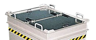 Deckel für Baustoff-Container Typ BC 500