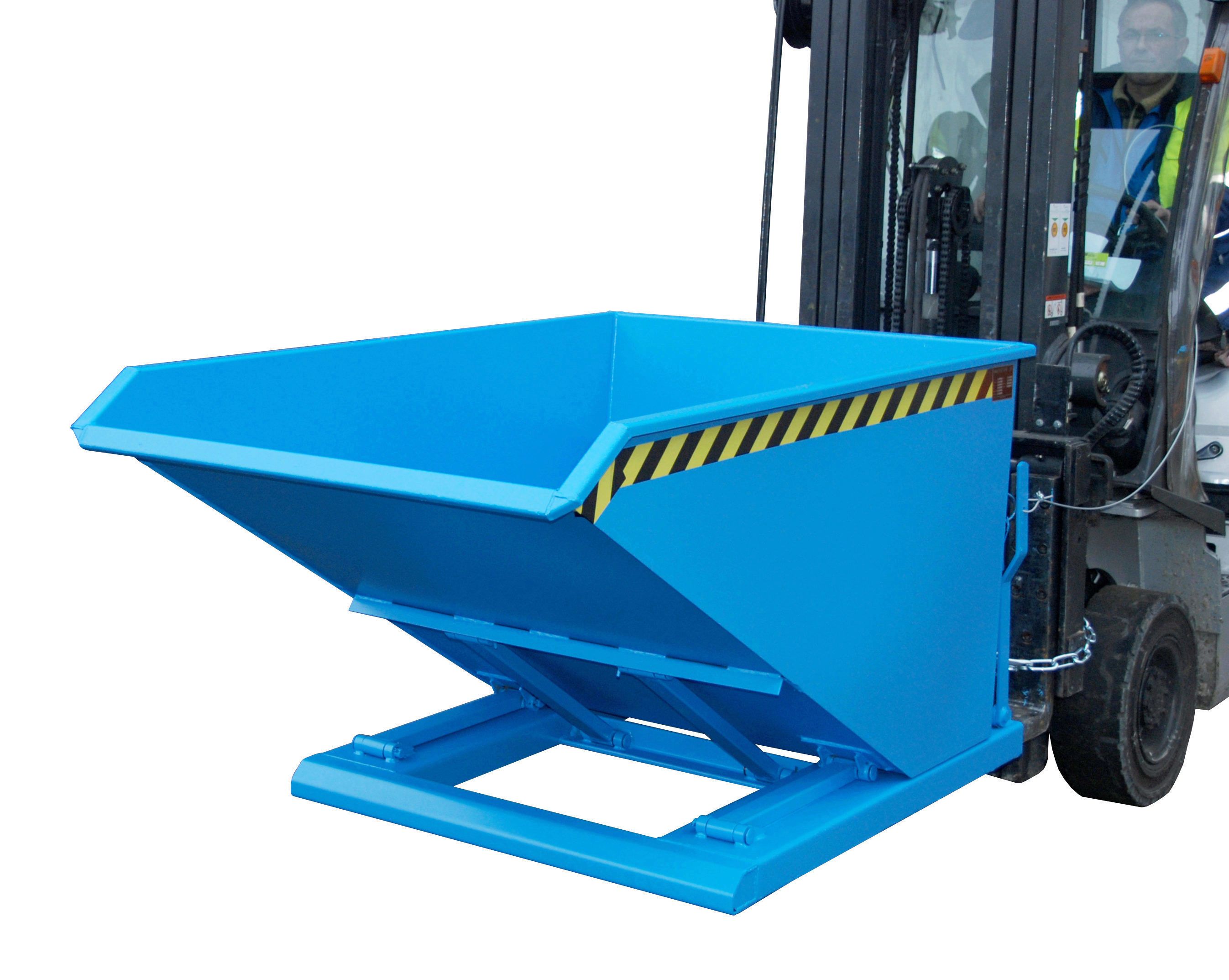 Kippbehälter Typ NK 75 RAL 5012