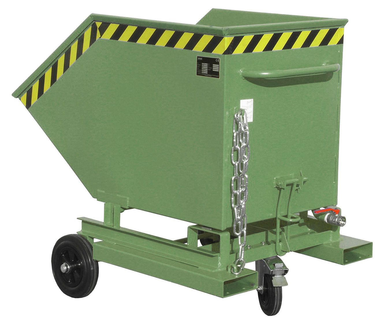 Späne-Kastenwagen Typ SKW-ET 400-RAL 6011