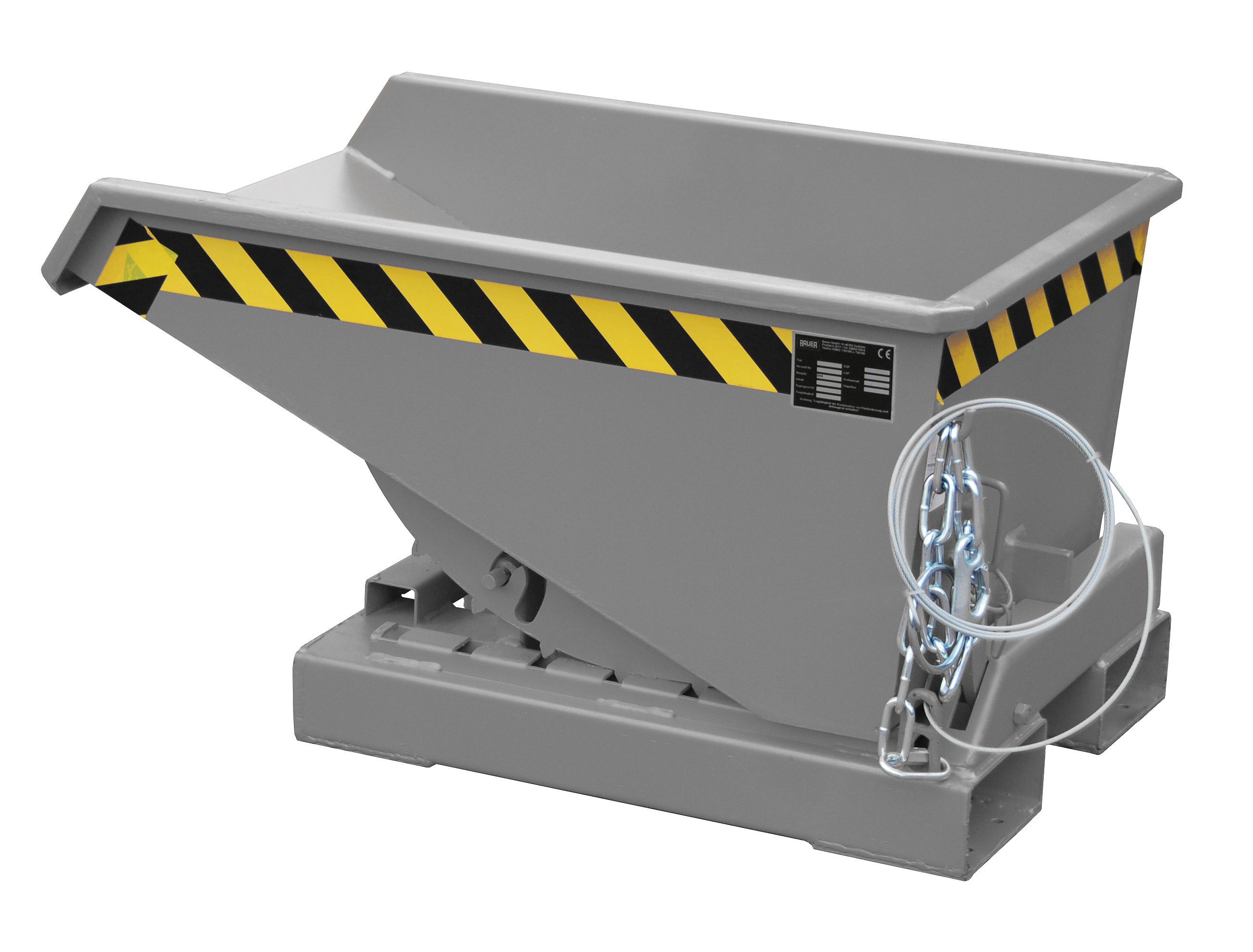 Kippbehälter Typ EXPO 150 RAL 7005