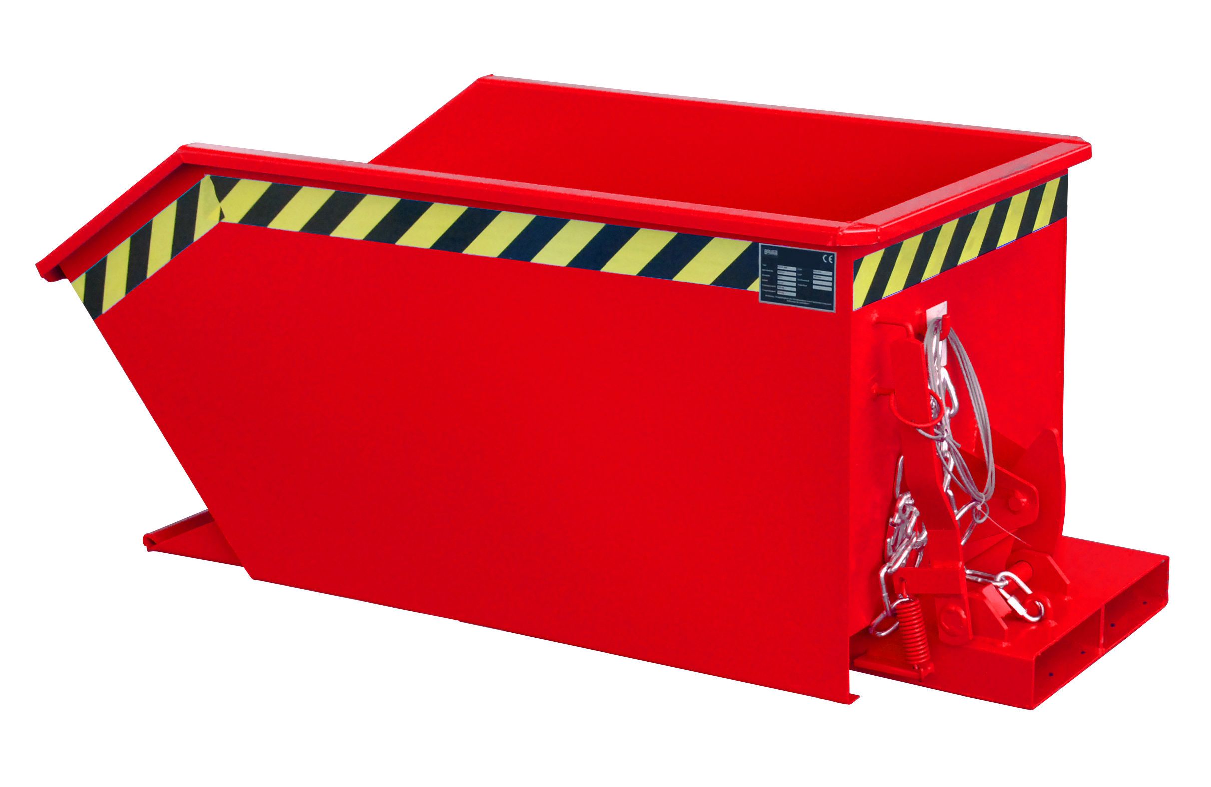 Kippbehälter Typ GU 300 RAL 3000