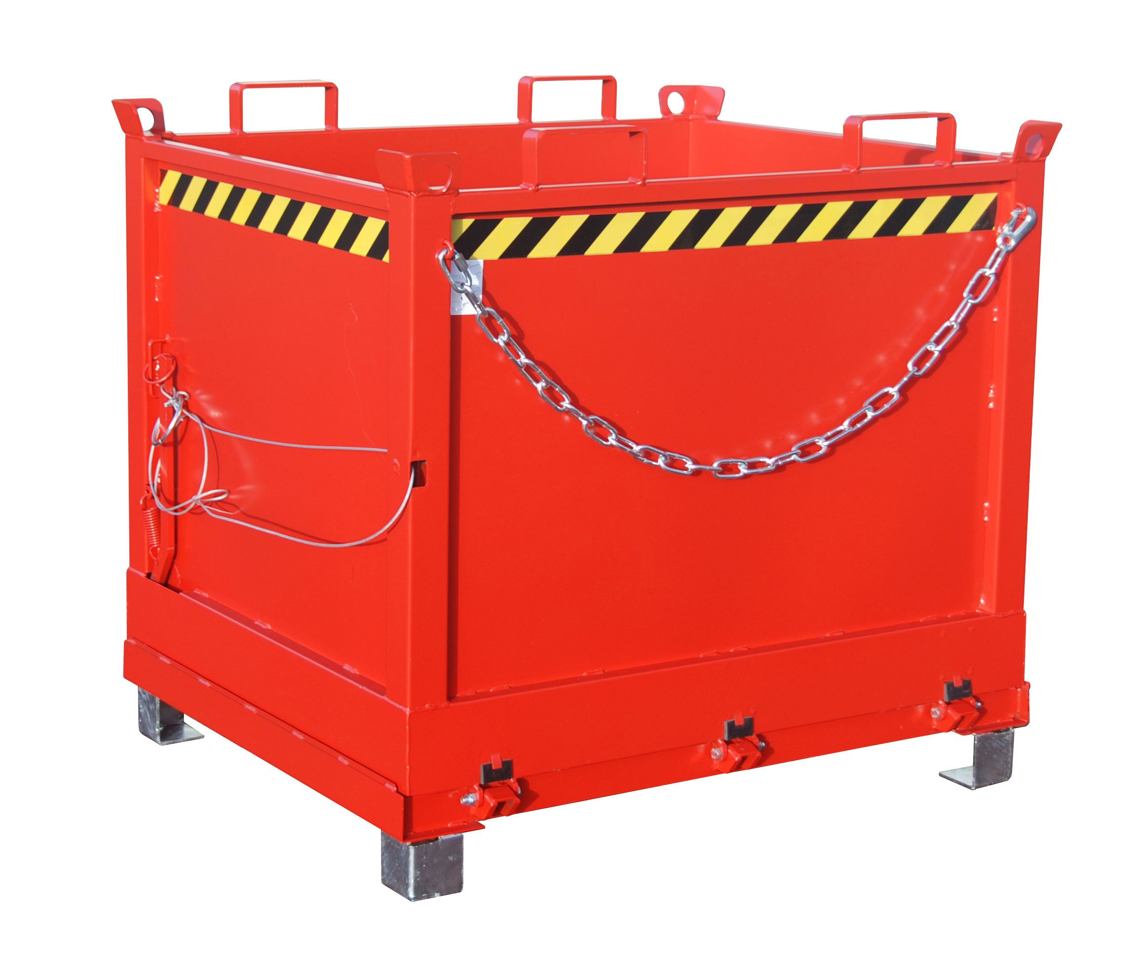 BAUER Südlohn Klappbodenbehälter Typ FB 1000-RAL 3000