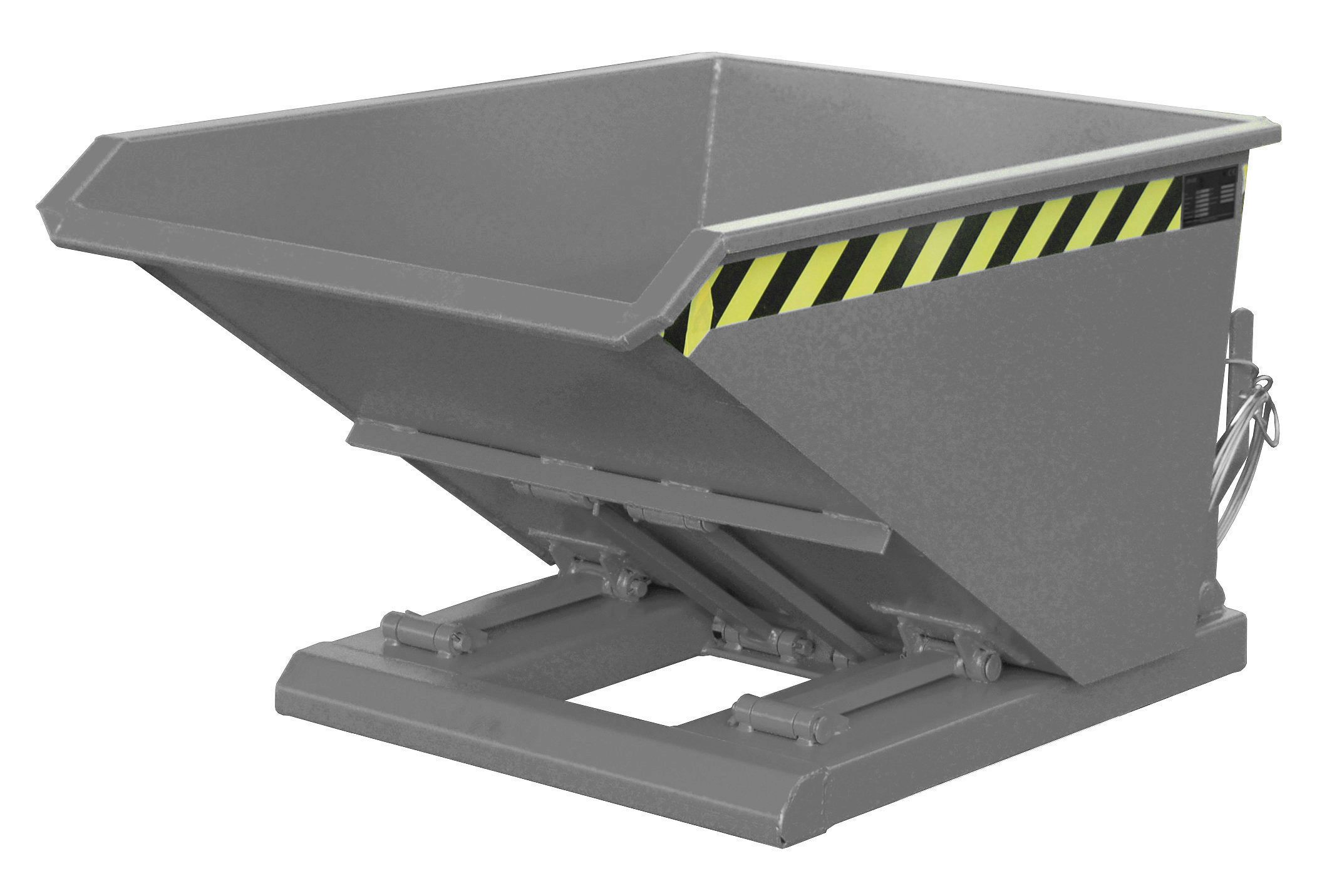 Bauer Kippbehälter Typ NK 30 RAL 7005