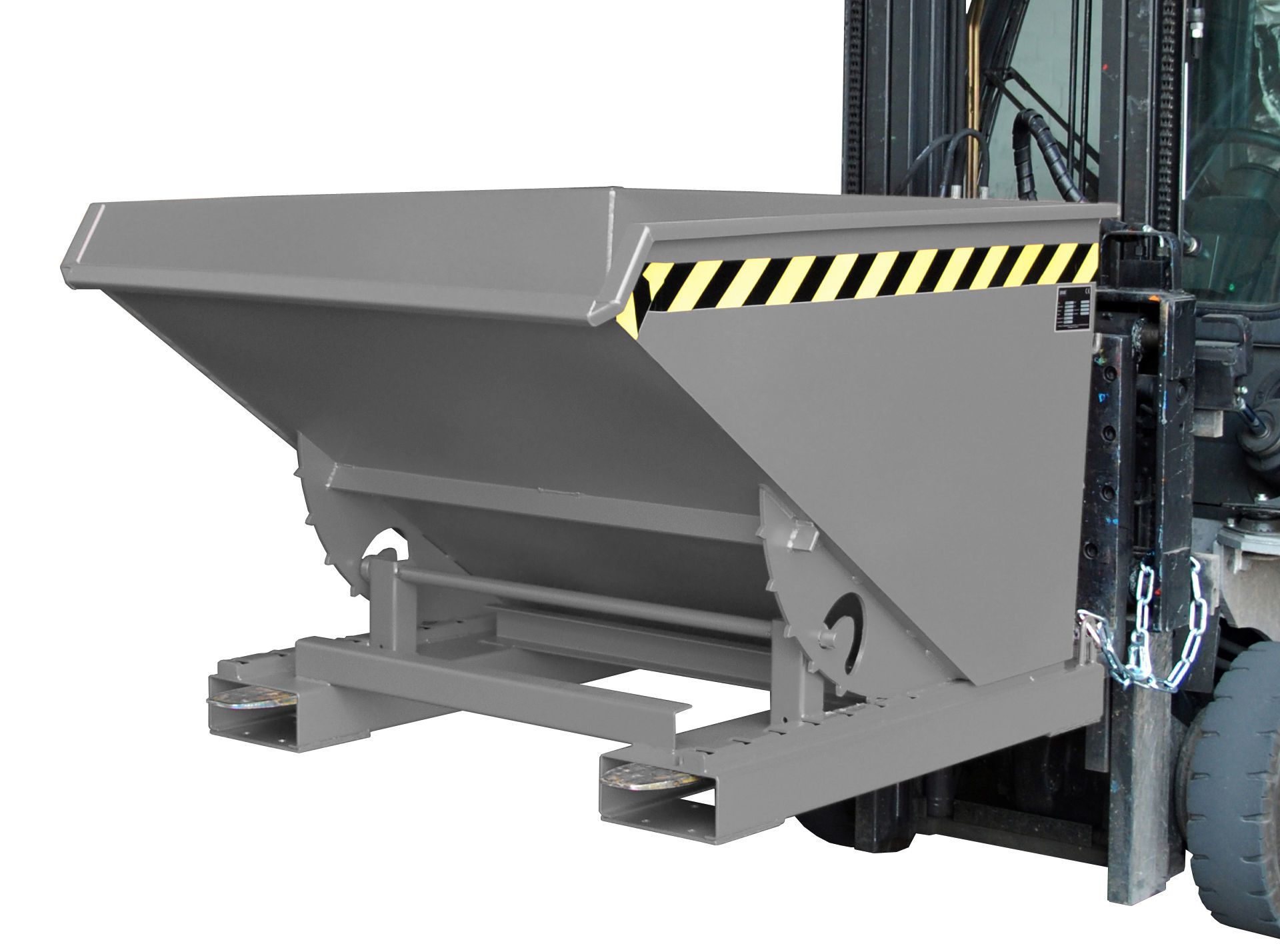 Kippbehälter Typ EXPO 600 RAL 7005