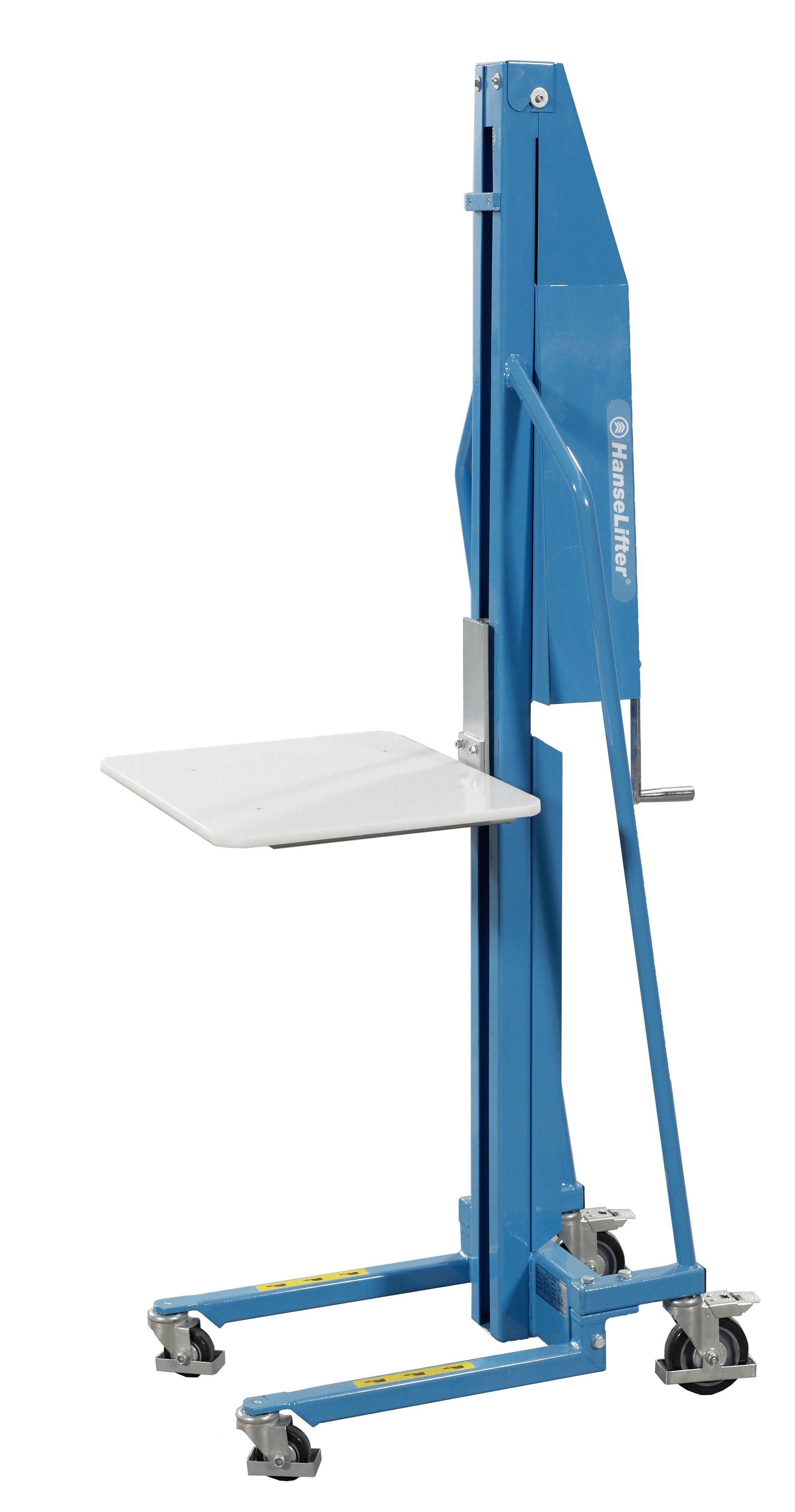 Manueller Hochhubagen mit Handwinde Minilift Typ MES