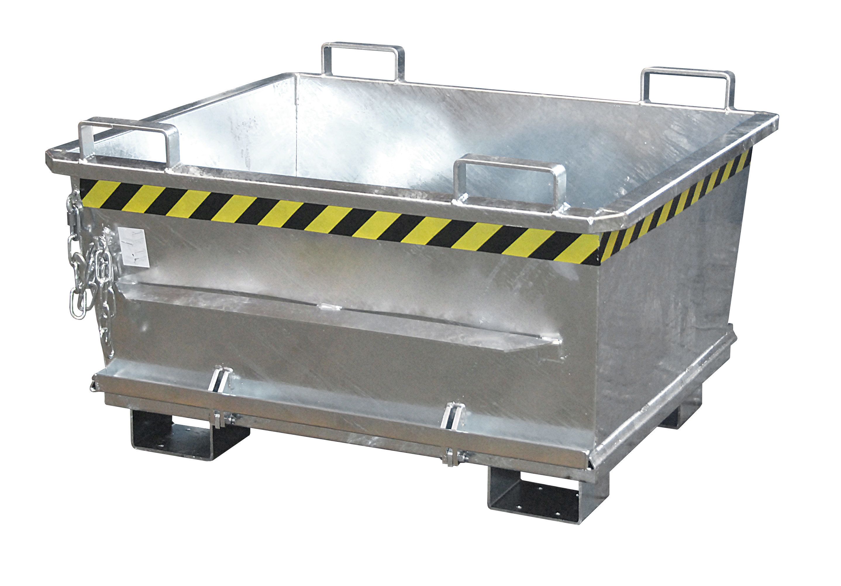 BAUER Südlohn Klappbodenbehälter Typ BKB 500-verzinkt