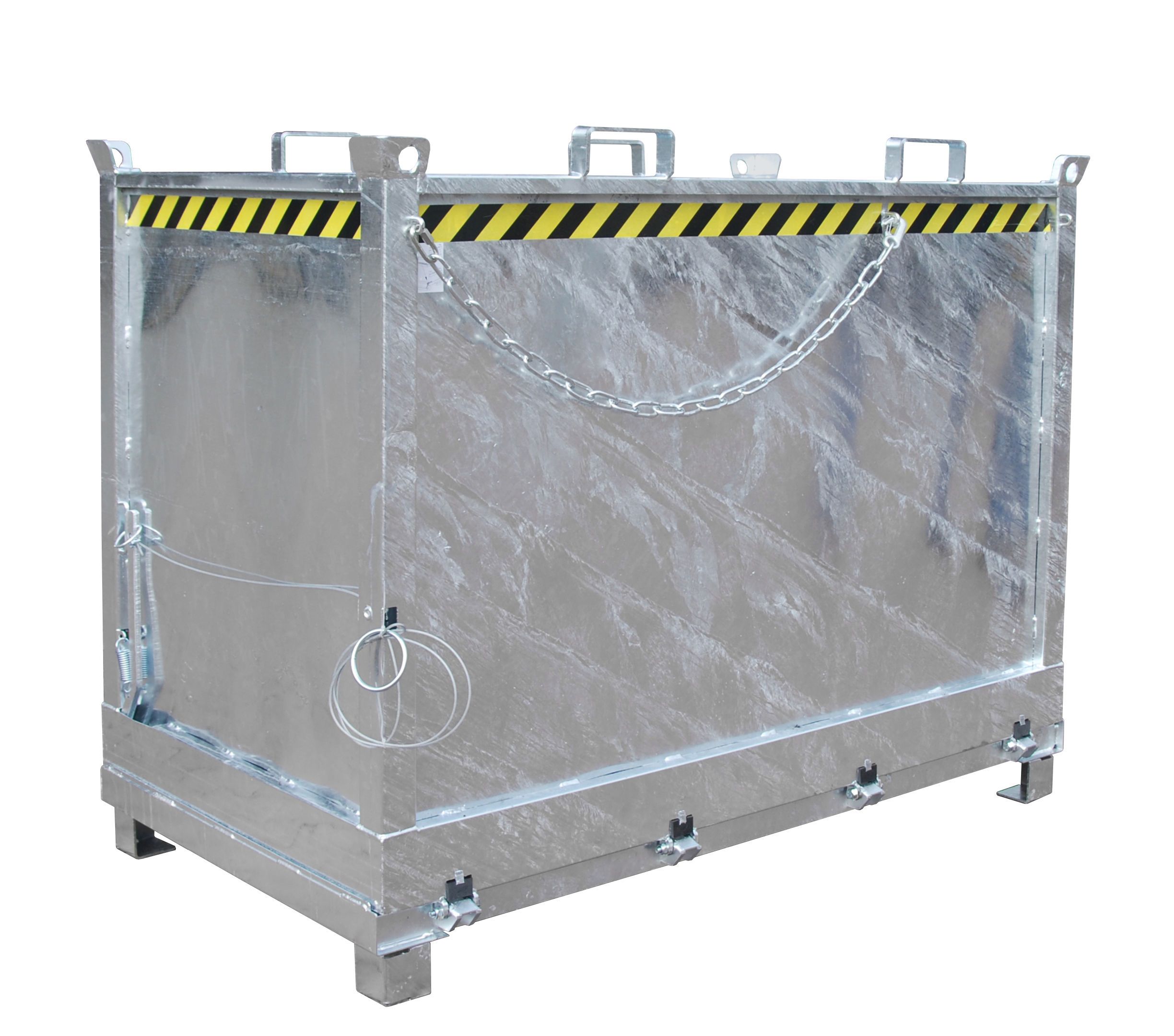 BAUER Südlohn Klappbodenbehälter Typ FB 2000-verzinkt