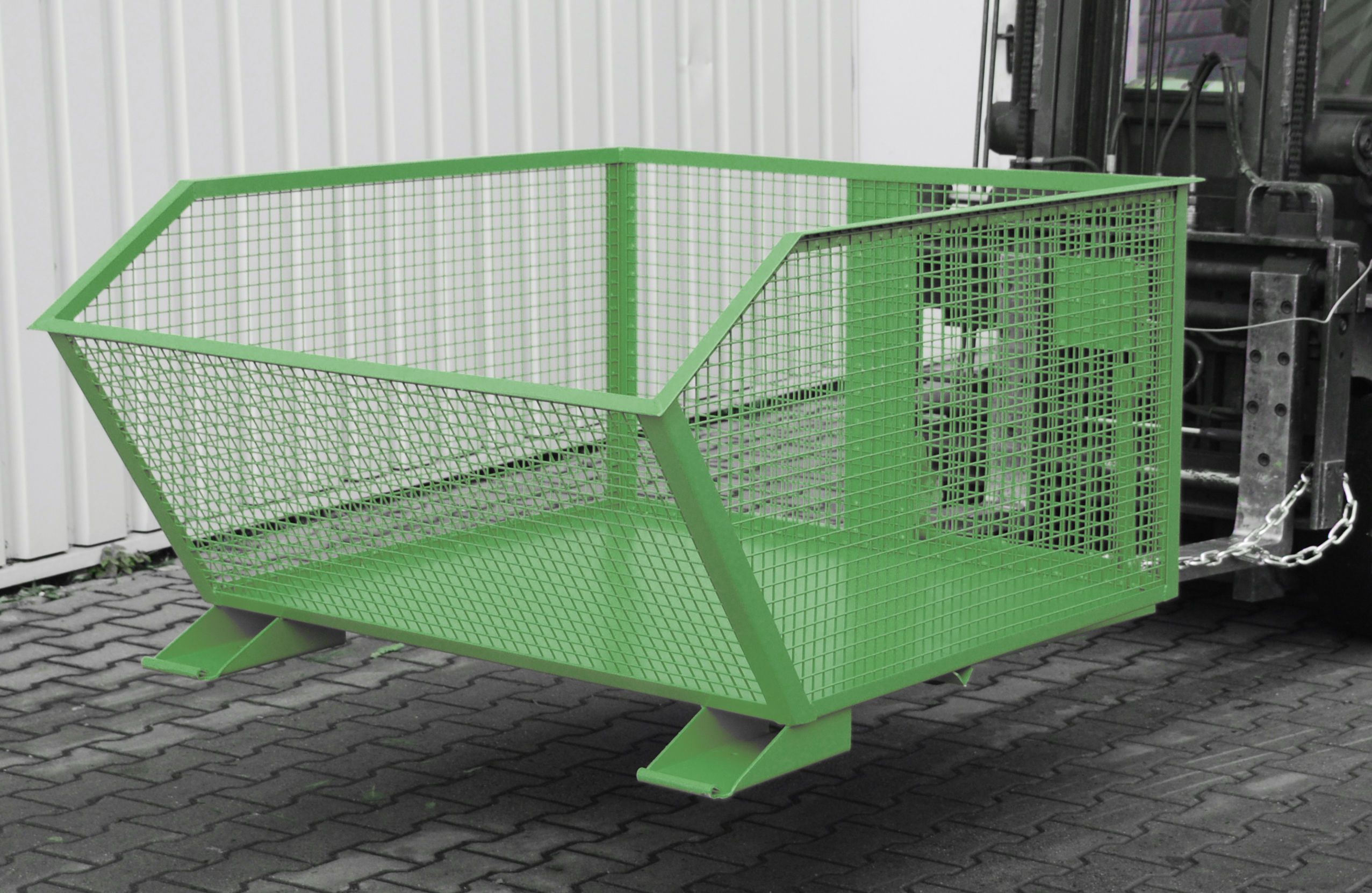 Gitterbehälter Typ GU-G 1000-RAL 6011