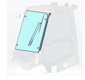 Frontscheibe für Gabelstapler von Still