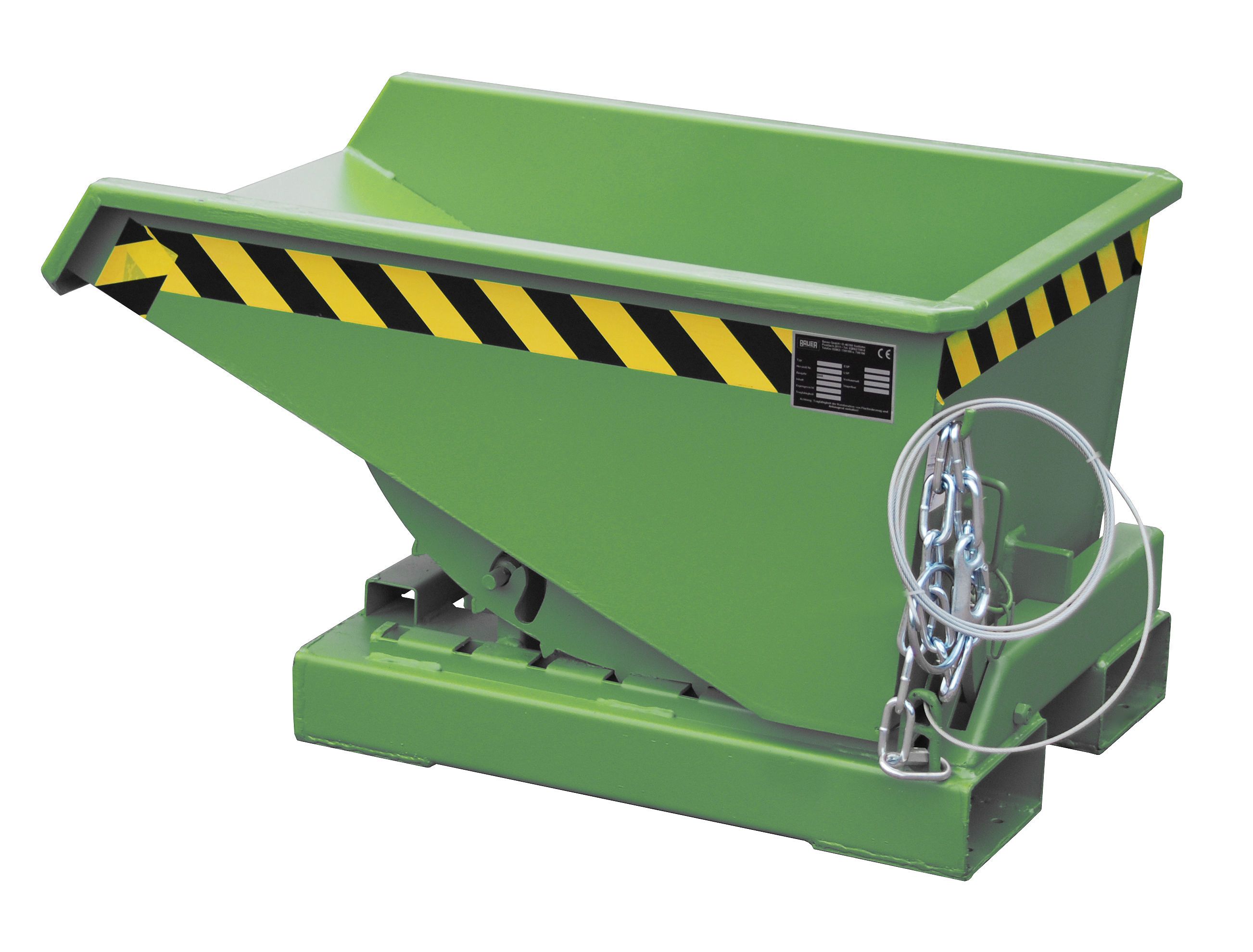 Kippbehälter Typ EXPO 150 RAL 6011