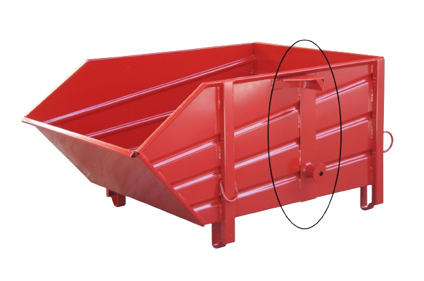 Aufnahmezapfen für Kipptraverse Typ BBT-RAL 6011