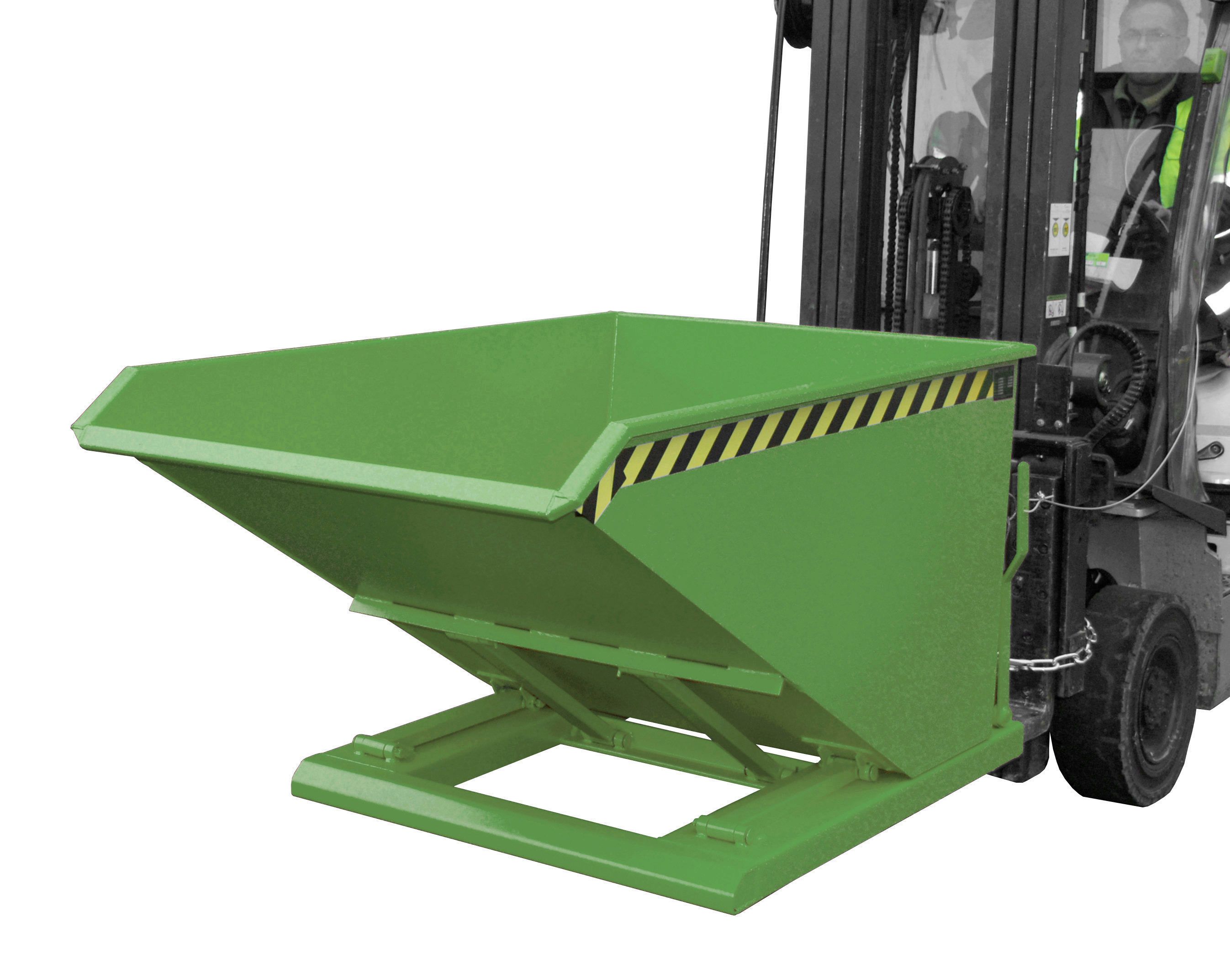 Kippbehälter Typ NK 75 RAL 6011