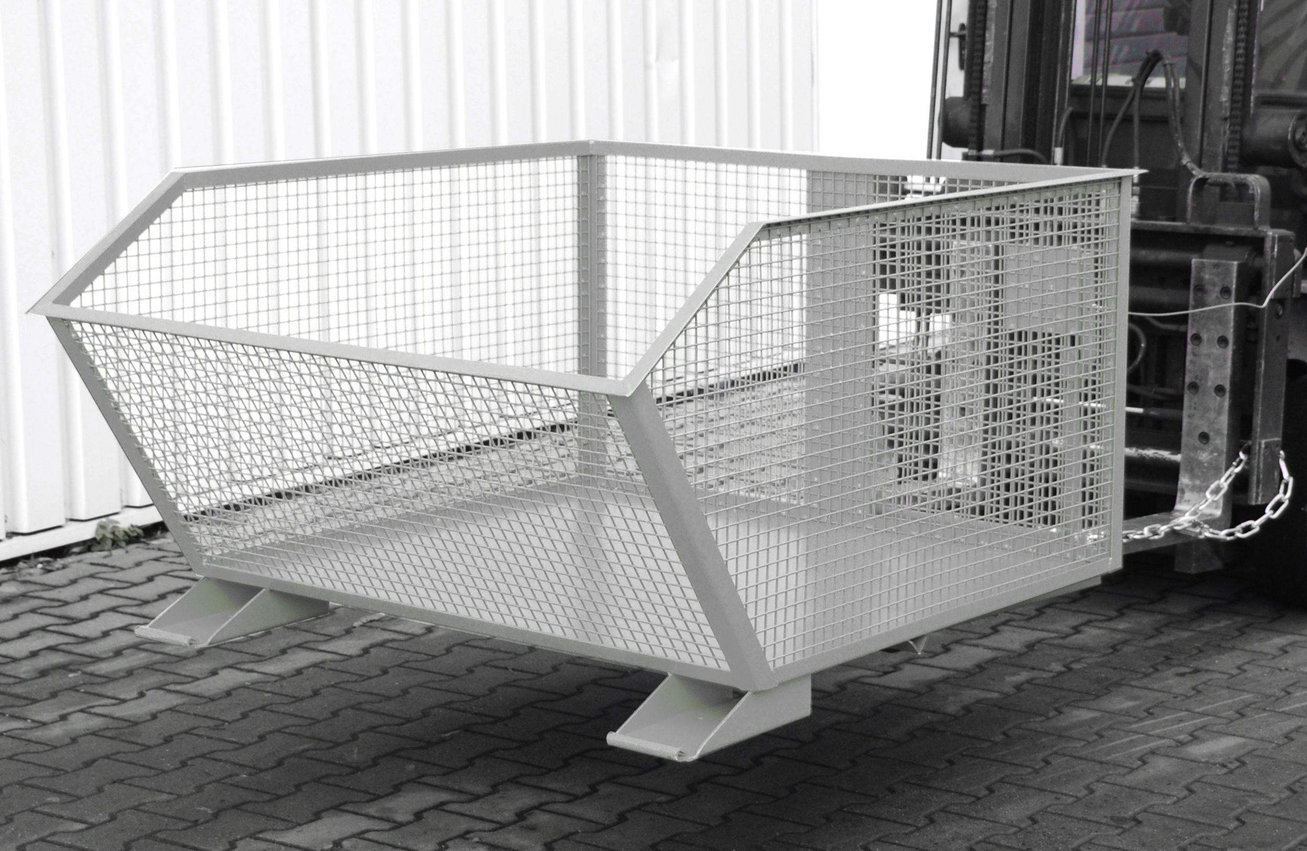 Gitterbehälter Typ GU-G 1000-verzinkt