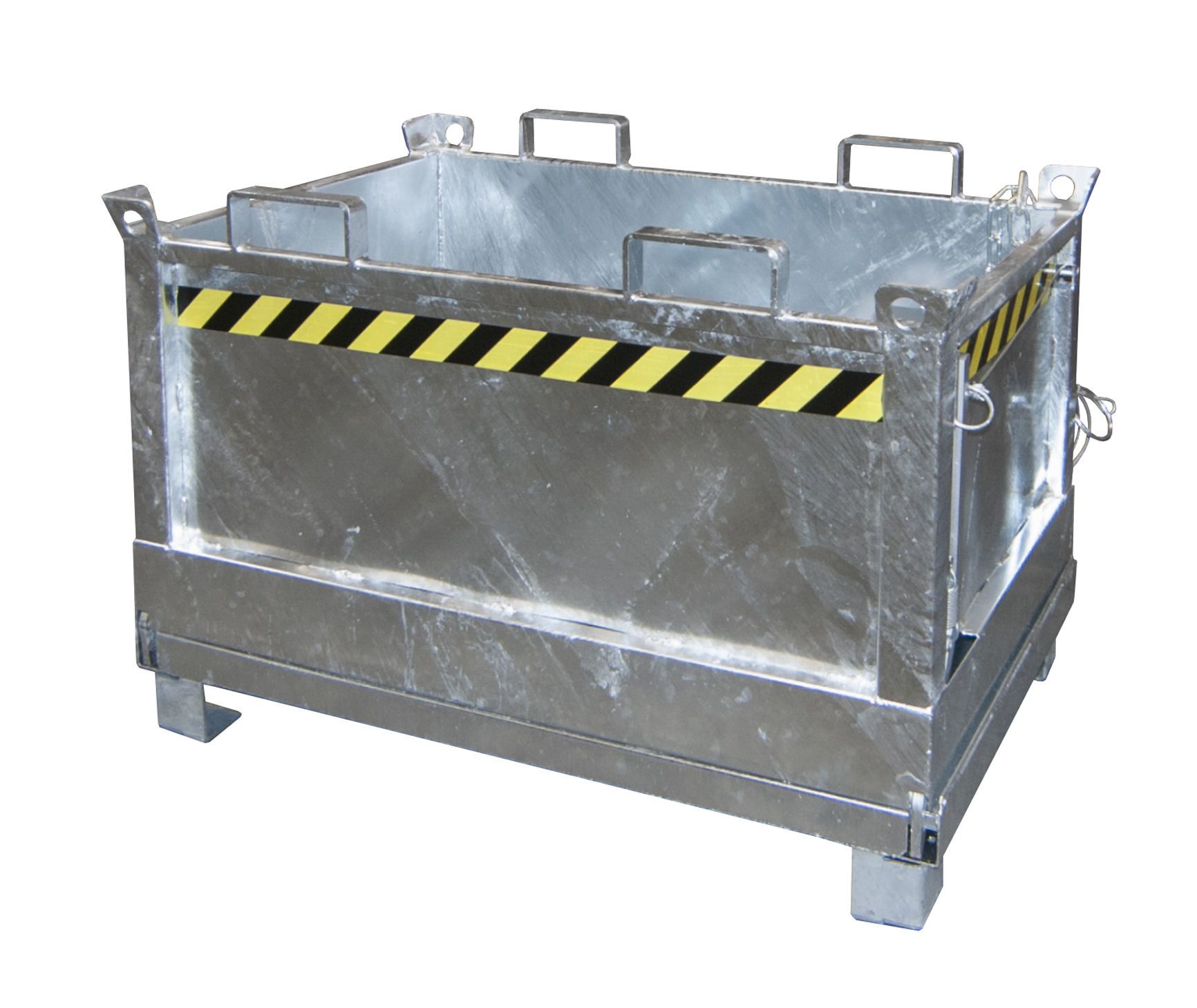 BAUER Südlohn Klappbodenbehälter Typ FB 500-verzinkt