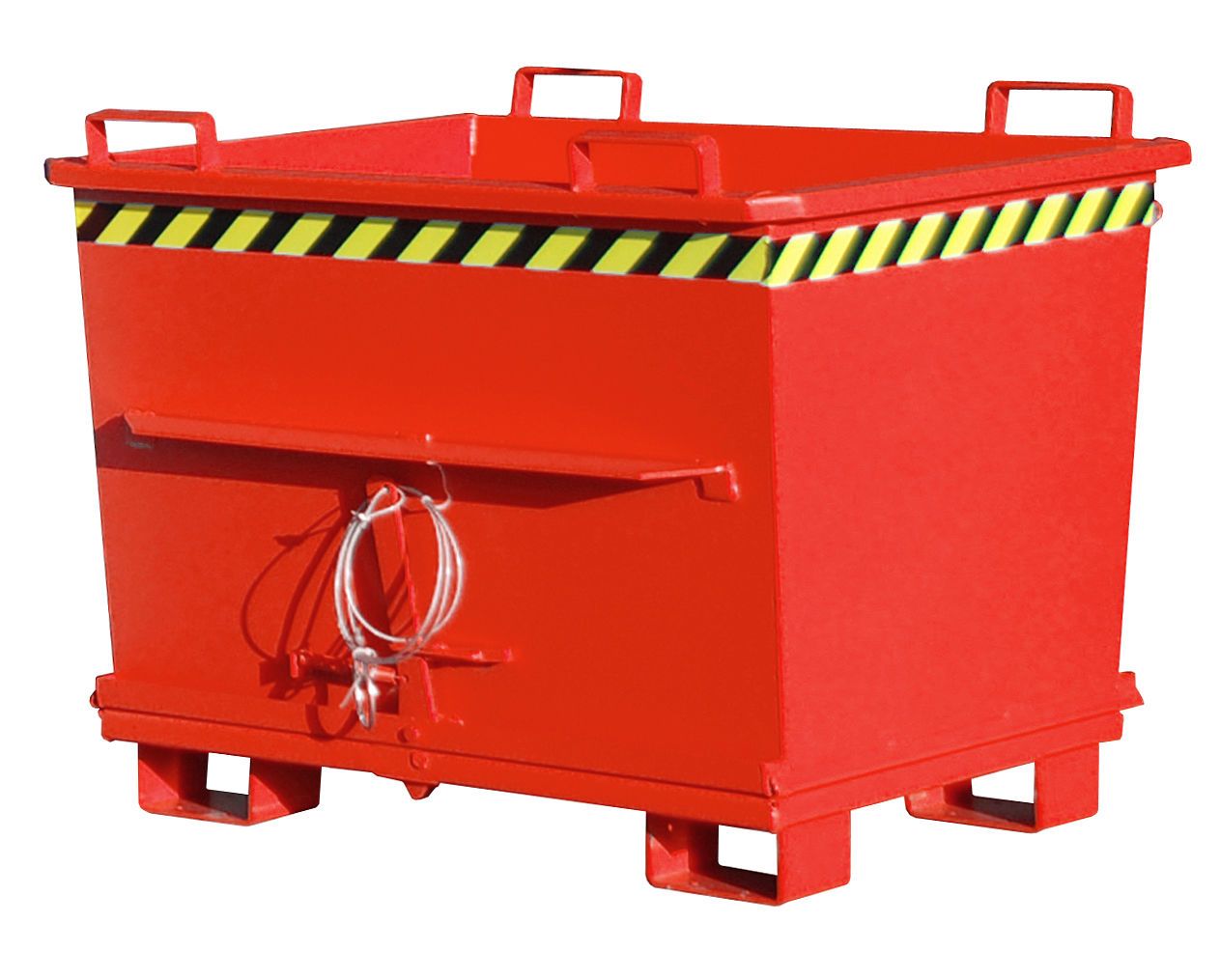 BAUER Südlohn Klappbodenbehälter Typ BKB 700-RAL 3000