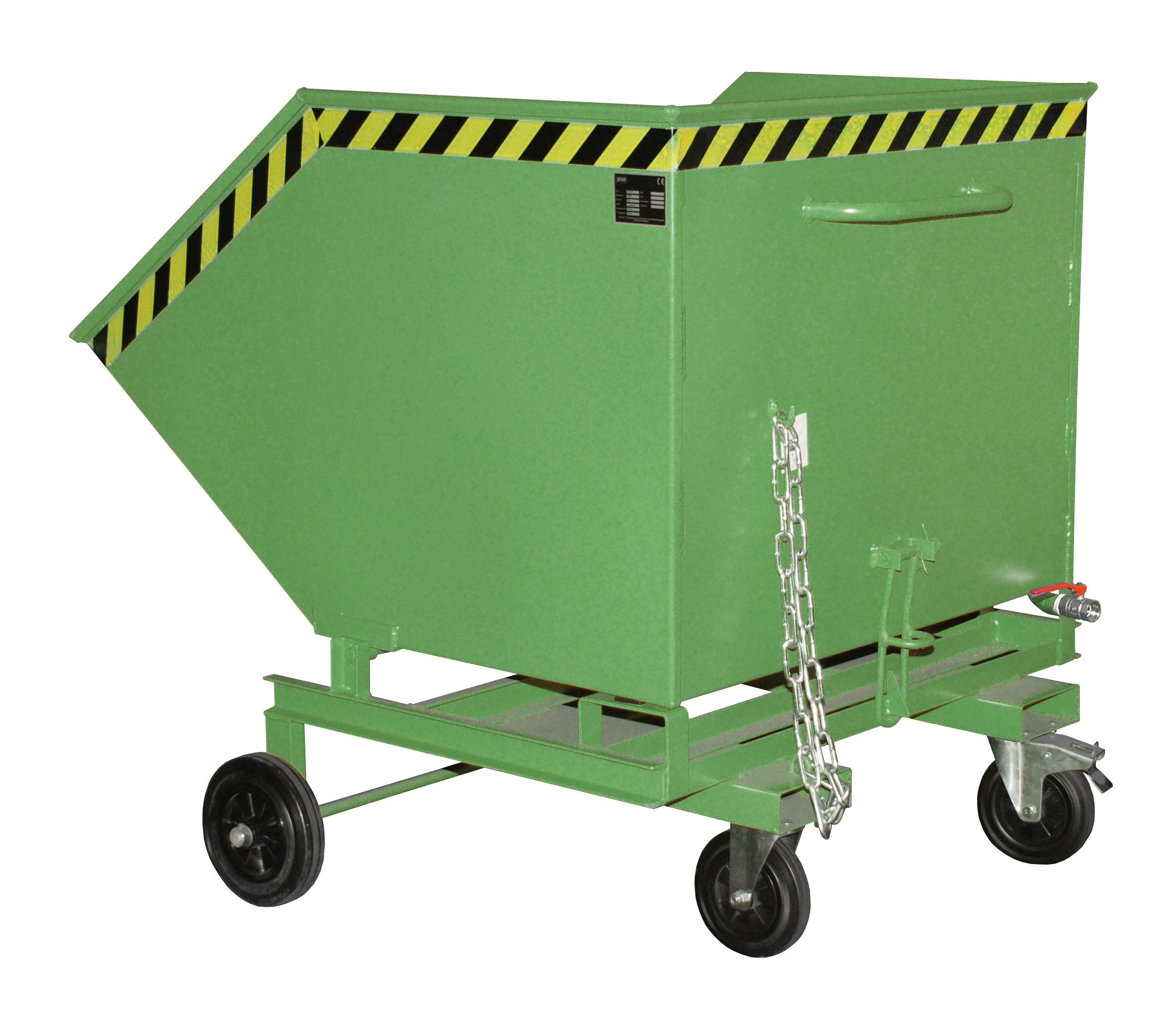 Späne-Kastenwagen Typ SKW-ET 1000-RAL 6011