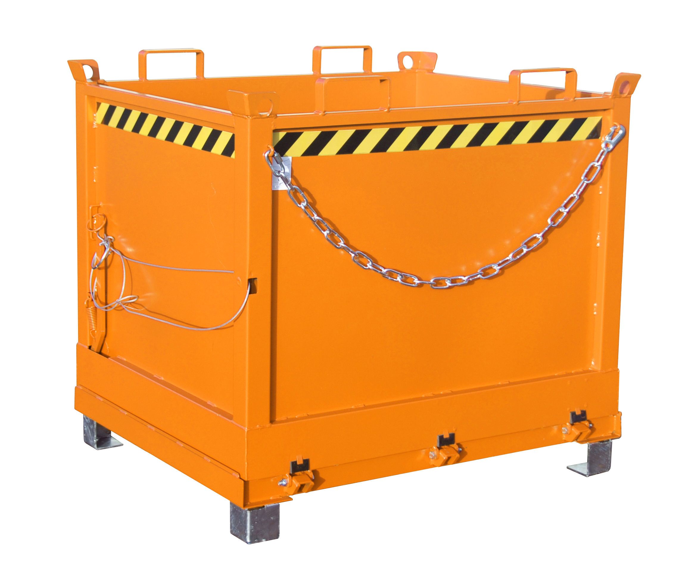 BAUER Südlohn Klappbodenbehälter Typ FB 1000-RAL 2000