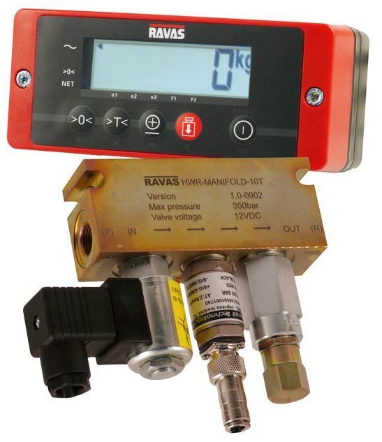 Hydraulisches Wiegesystem für Gabelstapler RAVAS RCS PLUS