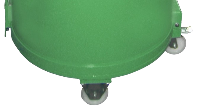 Lenk- und Bockrollen für Rundbehälter Typ RB