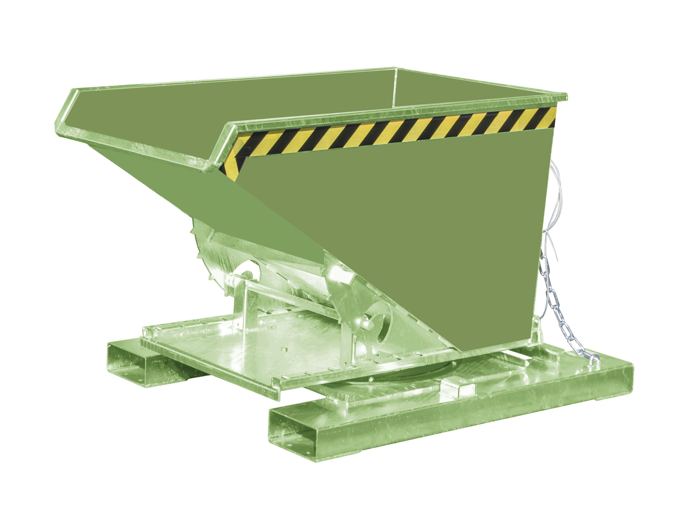 BAUER Spänebehälter Typ S3S 300-RAL 6011