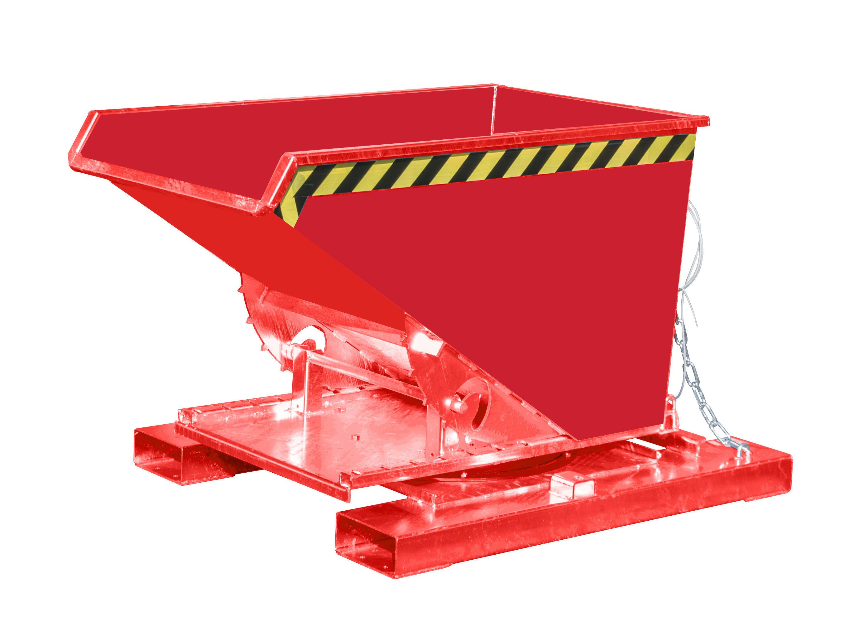 BAUER Südlohn Kippbehälter Typ 3S 300-RAL 3000