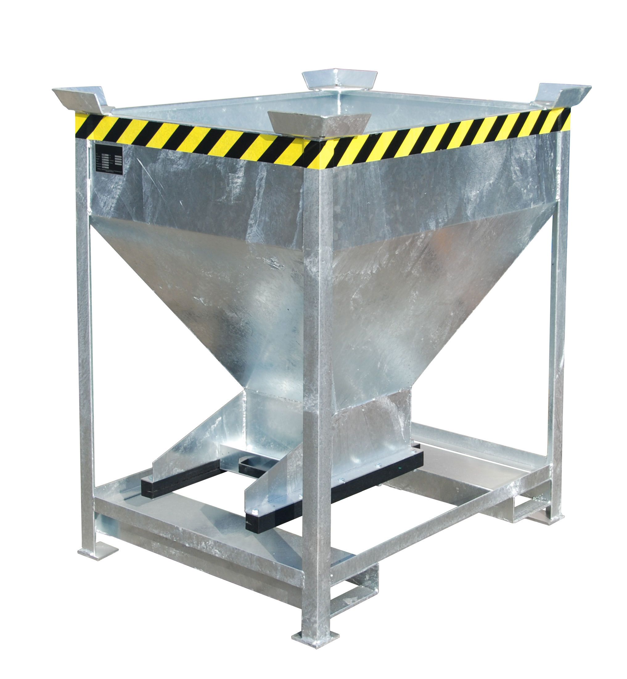 BAUER Südlohn Silobehälter Typ SG-D 375-verzinkt