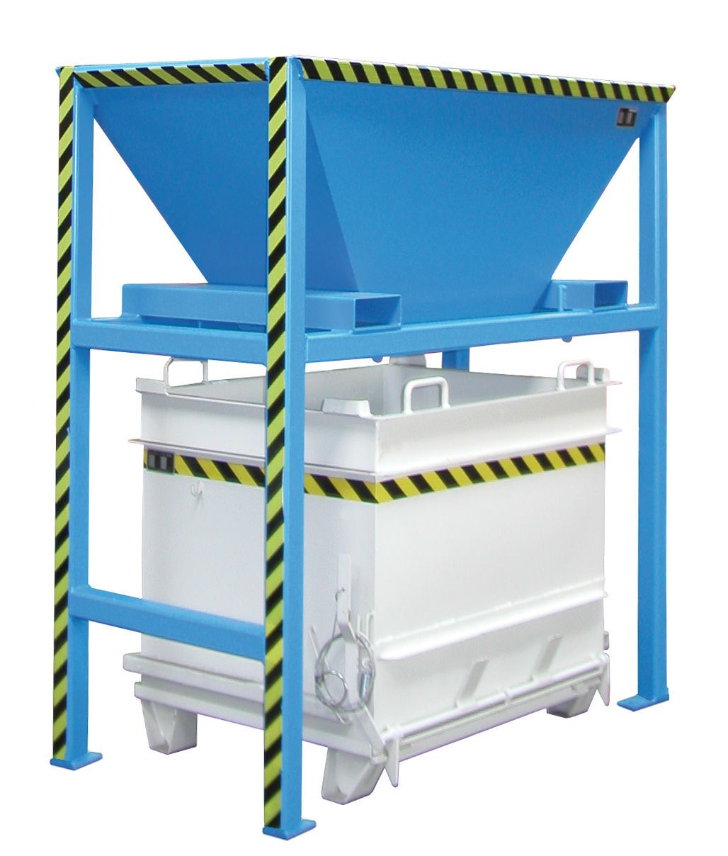 BAUER Südlohn Befülltrichter Typ BTS-RAL 5012